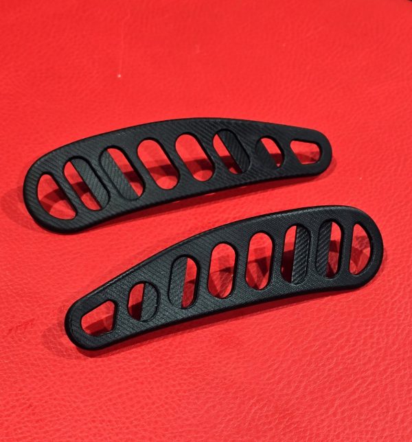 Piaggio ZIP SP1 Frontverkleidung Lufthutzen oben - Carbonoptik -