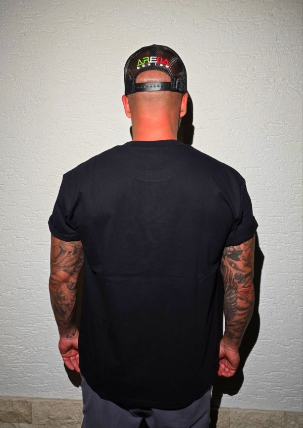 ARENA DESIGN T-Shirt + Trucker Cap / BLACK / XL – Bild 10
