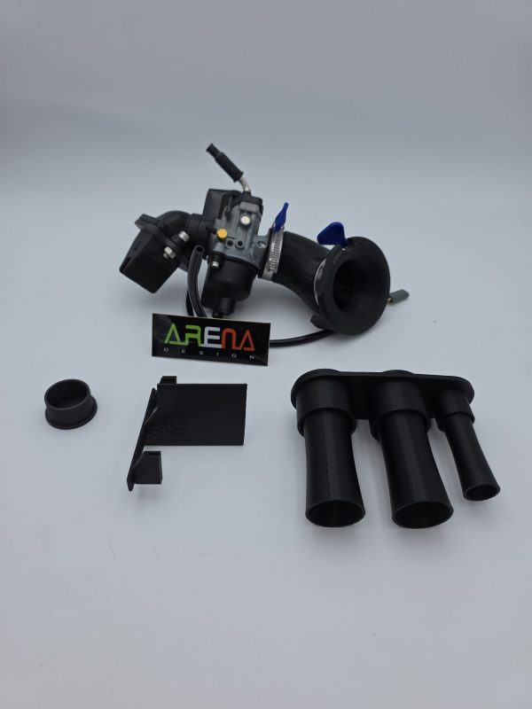 Tuningkit Stage 1 - GILERA RUNNER 180 
Dell'orto PHVB 22 + GEN3 Airboxkit + Ansaugschlauch + Vforce3 Membrankasten + Ansaugstutzen – Bild 2