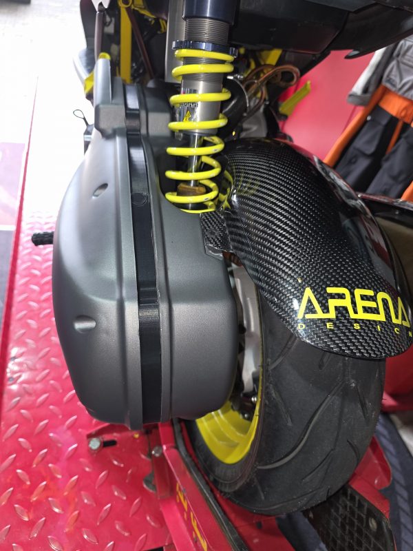 GILERA RUNNER 180 AIRBOX SPACER für mehr Volumen z.B. BIGBORE LUFTFILTERKASTEN – Bild 9