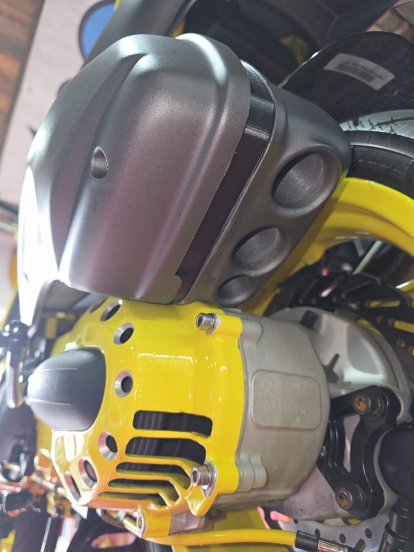 GILERA RUNNER 180 AIRBOX SPACER für mehr Volumen z.B. BIGBORE LUFTFILTERKASTEN – Bild 6