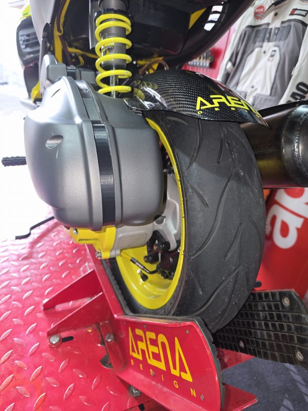 GILERA RUNNER 180 AIRBOX SPACER für mehr Volumen z.B. BIGBORE LUFTFILTERKASTEN – Bild 7