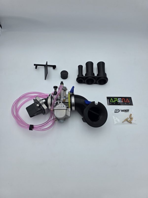 Tuningkit STAGE 3 - Gilera Runner 180
Nibbi 28 silver EVO + GEN3 Airboxumbaukit + Vforce3 Membrankasten + Malossi 360° Ansaugstutzen + Ansaugschlauch – Bild 3