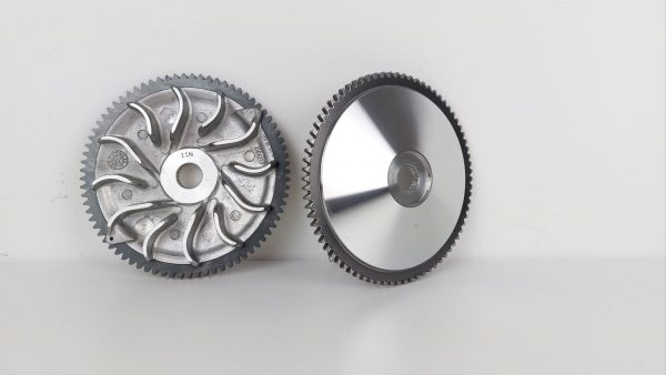 RaCinG FAROTUBE Riemenscheibe 76 Zähne - Piaggio 125-150 2T SKR/TPH/HEXAGON – Bild 2