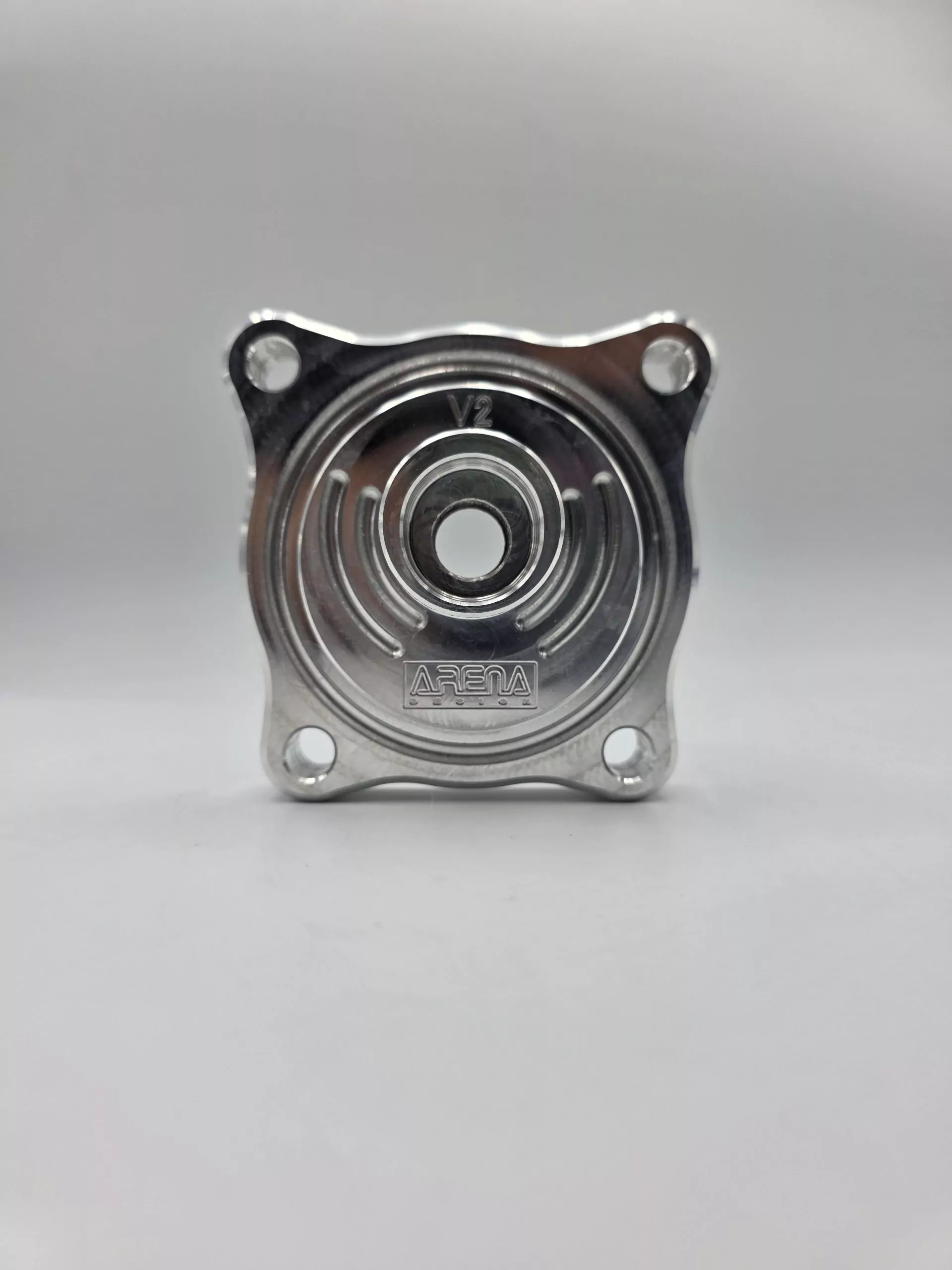 55/110 V2 ARENA DESIGN Kalotte Racing Zylinderkopf 1:13,4 / QK 1,0 - Gilera Runner 180, Piaggio Hexagon, Italjet Dragster. – Bild 3