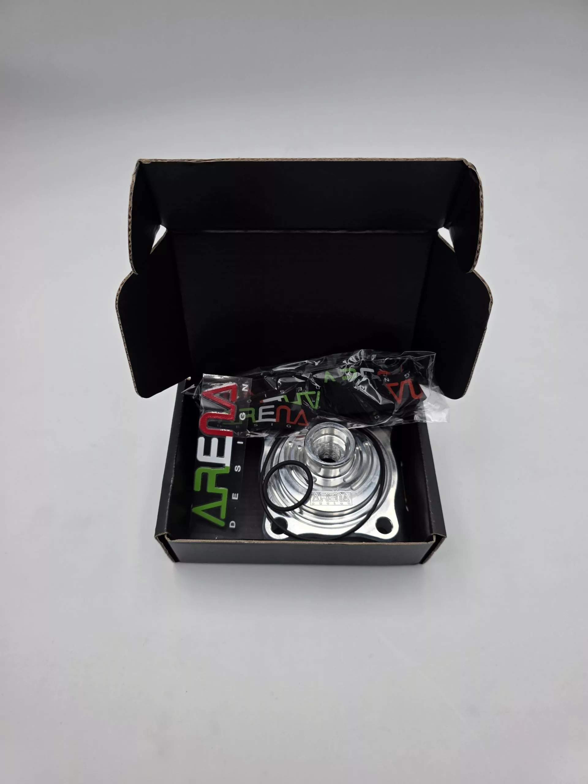 55/110 V2 ARENA DESIGN Kalotte Racing Zylinderkopf 1:13,4 / QK 1,0 - Gilera Runner 180, Piaggio Hexagon, Italjet Dragster.