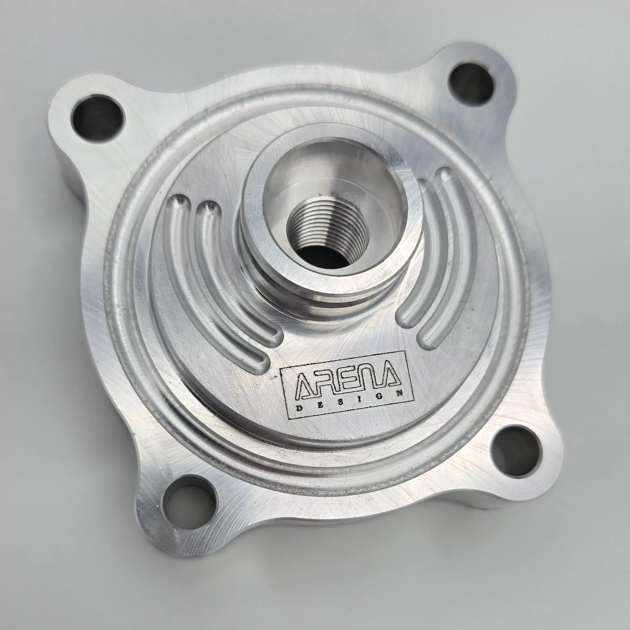 ARENA DESIGN - Racing Zylinderkopf 1:13,6 / QK 1,2 - Langhub 55/110 - Gilera Runner 180, Piaggio Hexagon, Italjet Dragster. – Bild 5