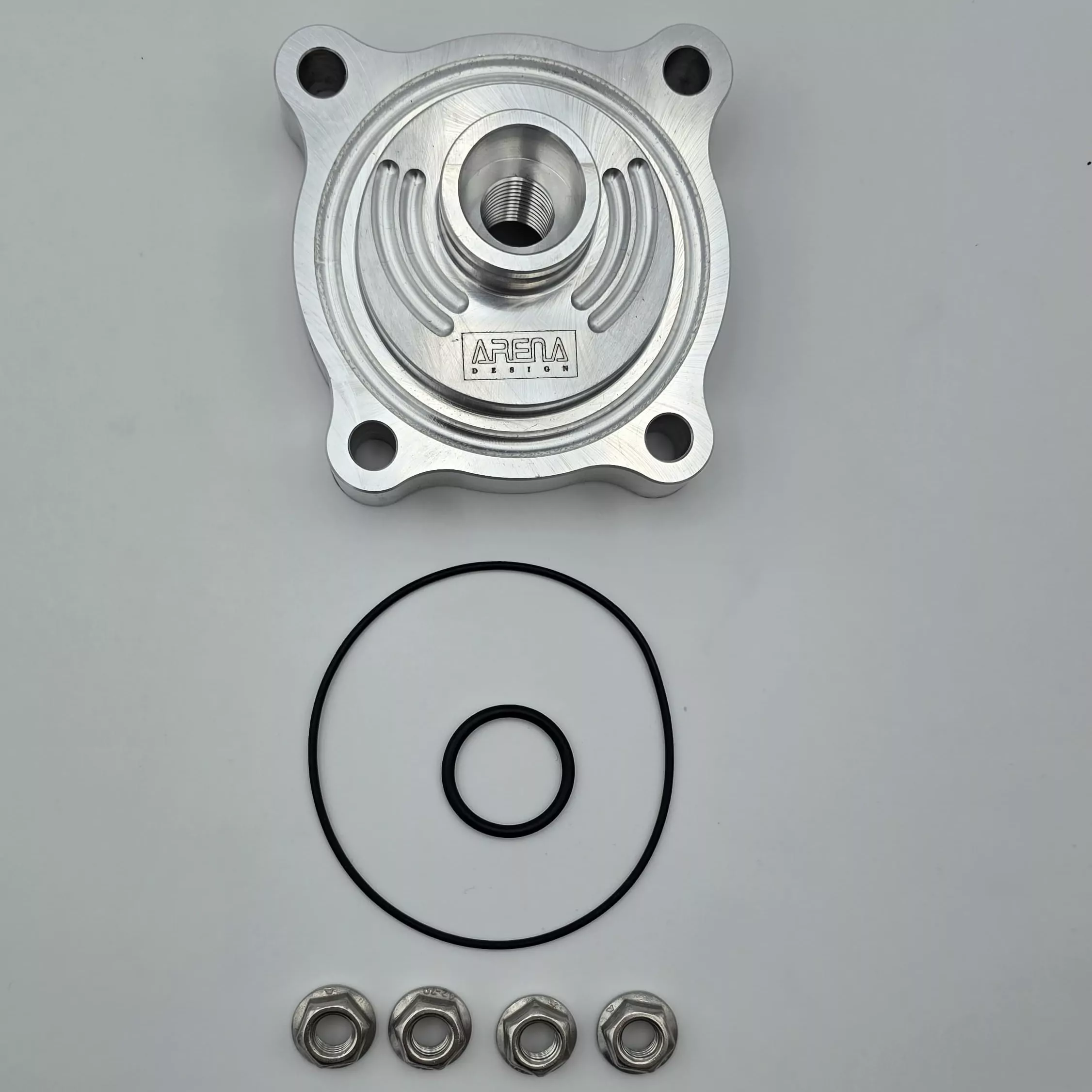 ARENA DESIGN - Racing Zylinderkopf 1:13,6 / QK 1,2 - Langhub 55/110 - Gilera Runner 180, Piaggio Hexagon, Italjet Dragster. – Bild 3