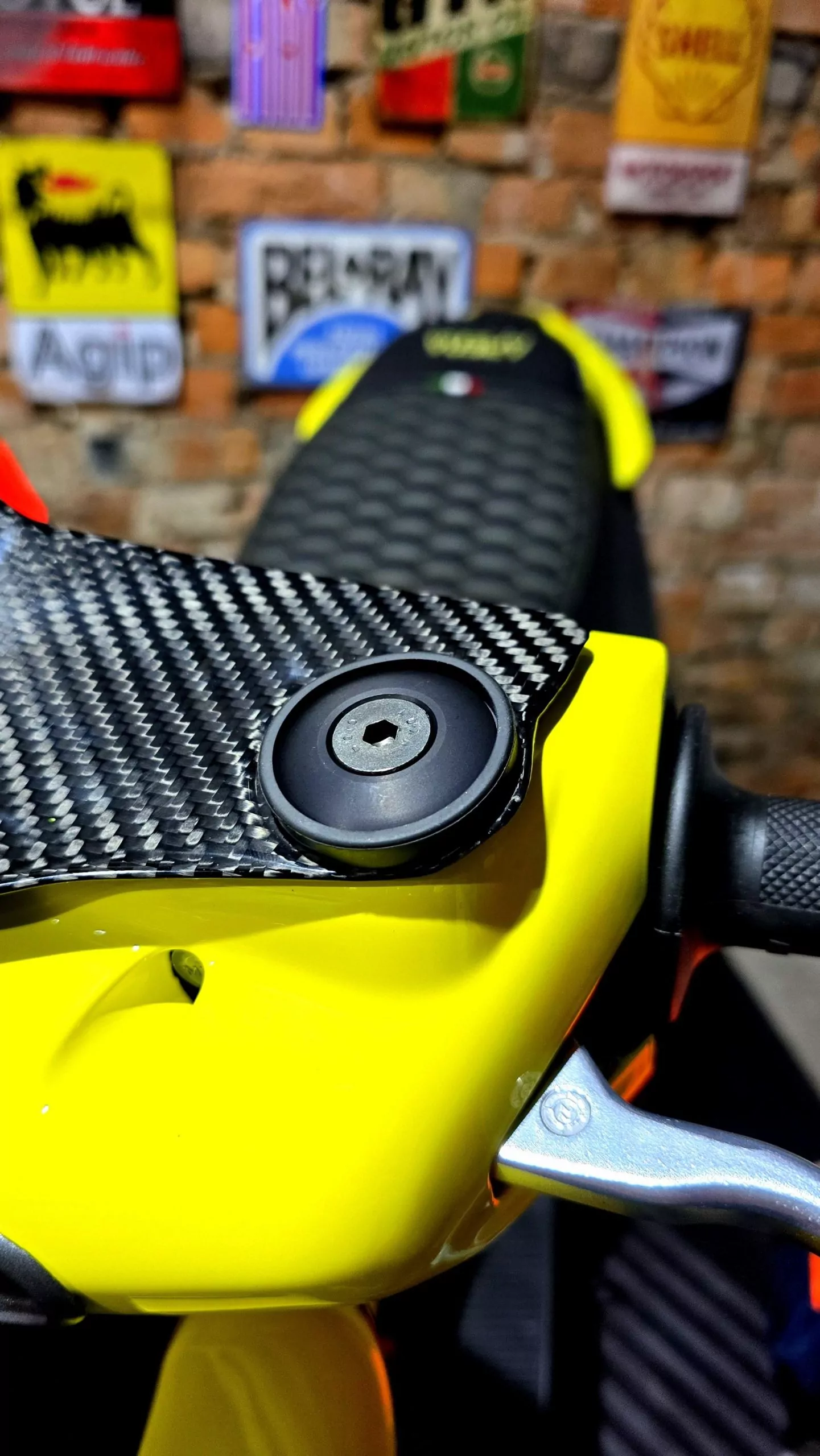 Gilera Runner Spiegel Abdeckungen CNC-Aluminium / Eloxiert – Bild 3