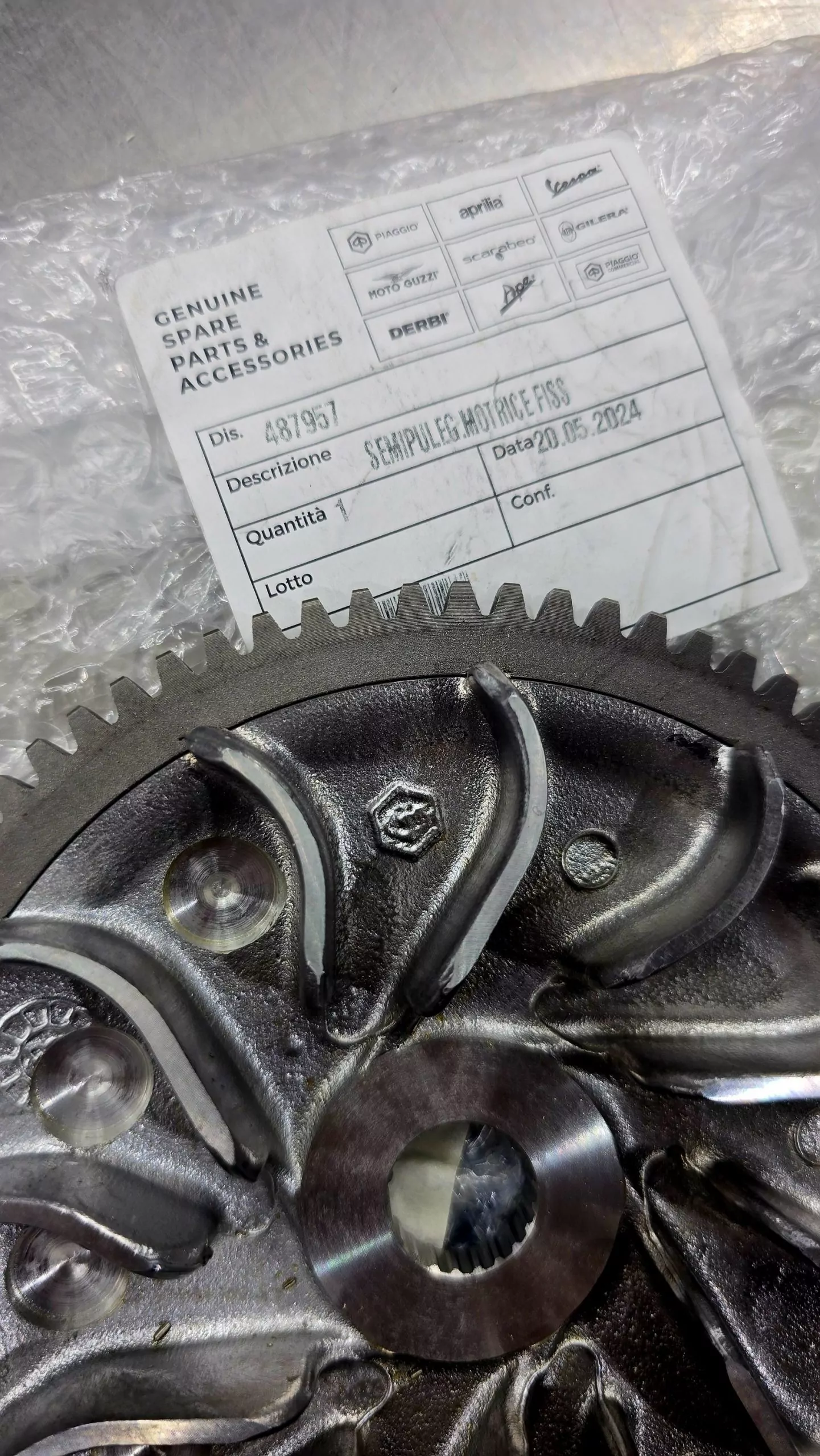 Abgedrehte Racing Riemenscheibe 78 Zähne [11°	- 13°] Gilera Runner 125 180 2T – Bild 7