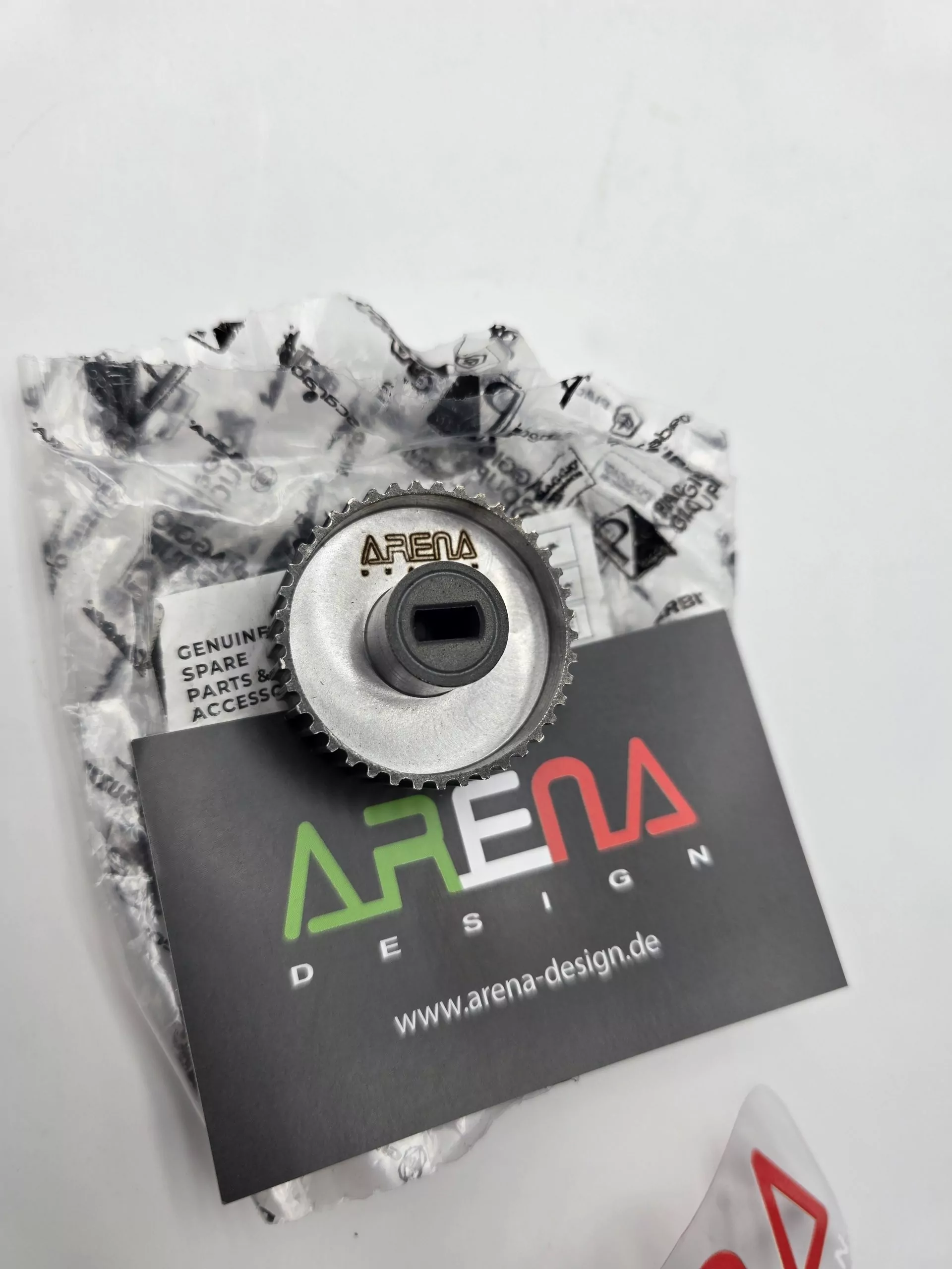 ARENA DESIGN RACING ÖL & Wasserpumpenrad erleichtert - Gilera Runner, Italjet Dragster, Piaggio Hexagon 125 150 180