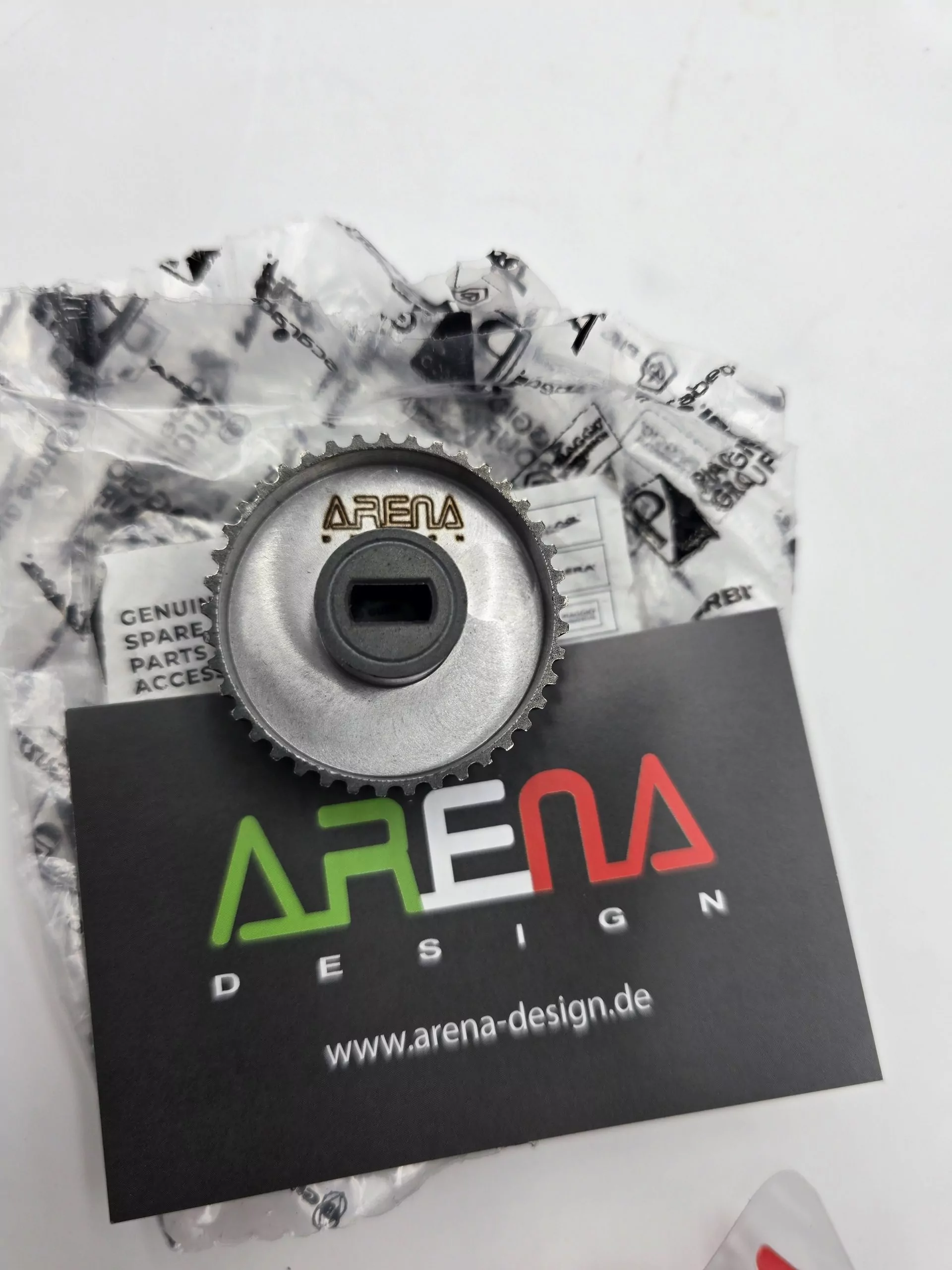 ARENA DESIGN RACING ÖL & Wasserpumpenrad erleichtert - Gilera Runner, Italjet Dragster, Piaggio Hexagon 125 150 180 – Bild 3