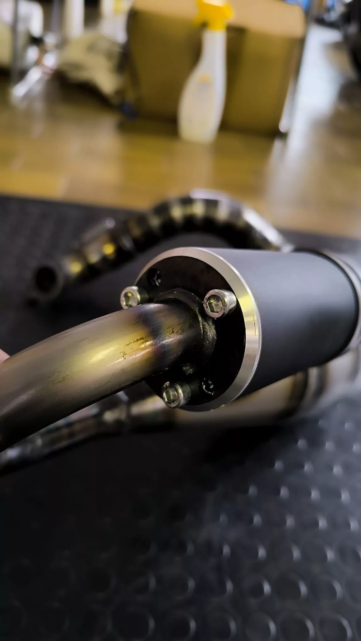 Rennauspuff VespaLAB Fast Schnecke V50/ET3 Quattrini/Falc – Bild 4