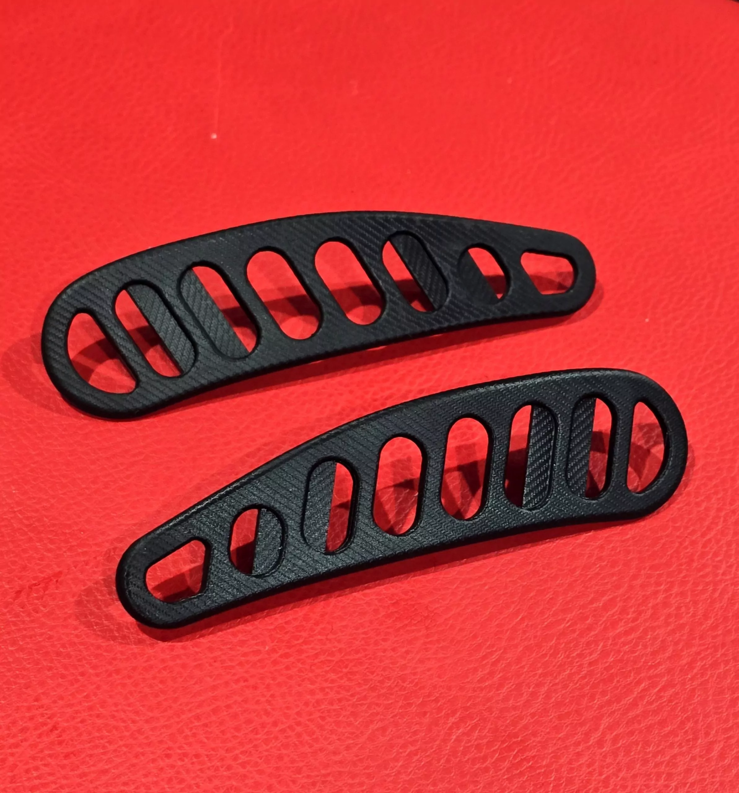 Piaggio ZIP SP1 Frontverkleidung Lufthutzen oben - Carbonoptik -