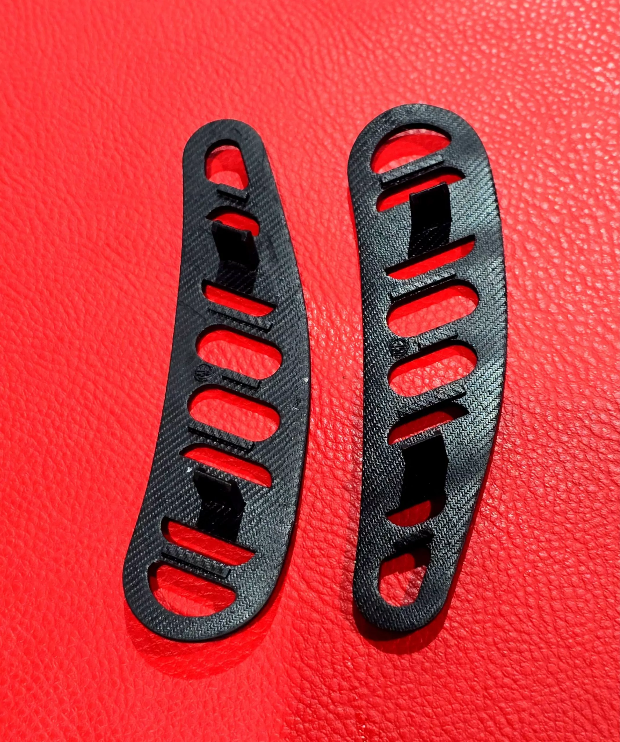 Piaggio ZIP SP1 Frontverkleidung Lufthutzen oben - Carbonoptik - – Bild 2