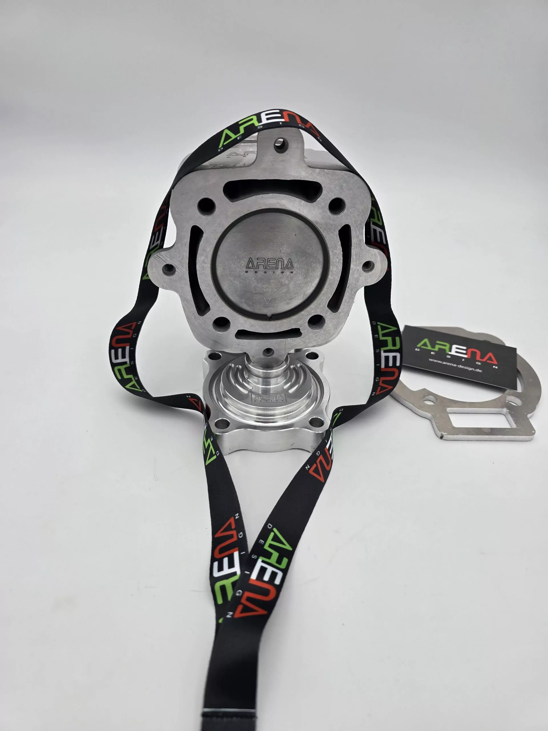 Gilardoni 176cc Zylinderset + V2 Racing Zylinderkopf + 5mm Spacer | Steuerzeiten bearbeitung für SM06 / TMR / LPOWER / ST-180R / JSRT / PIPE DESIGN Auspuffanlagen - GILERA RUNNER 180, Italjet Dragster 125 180 – Bild 3