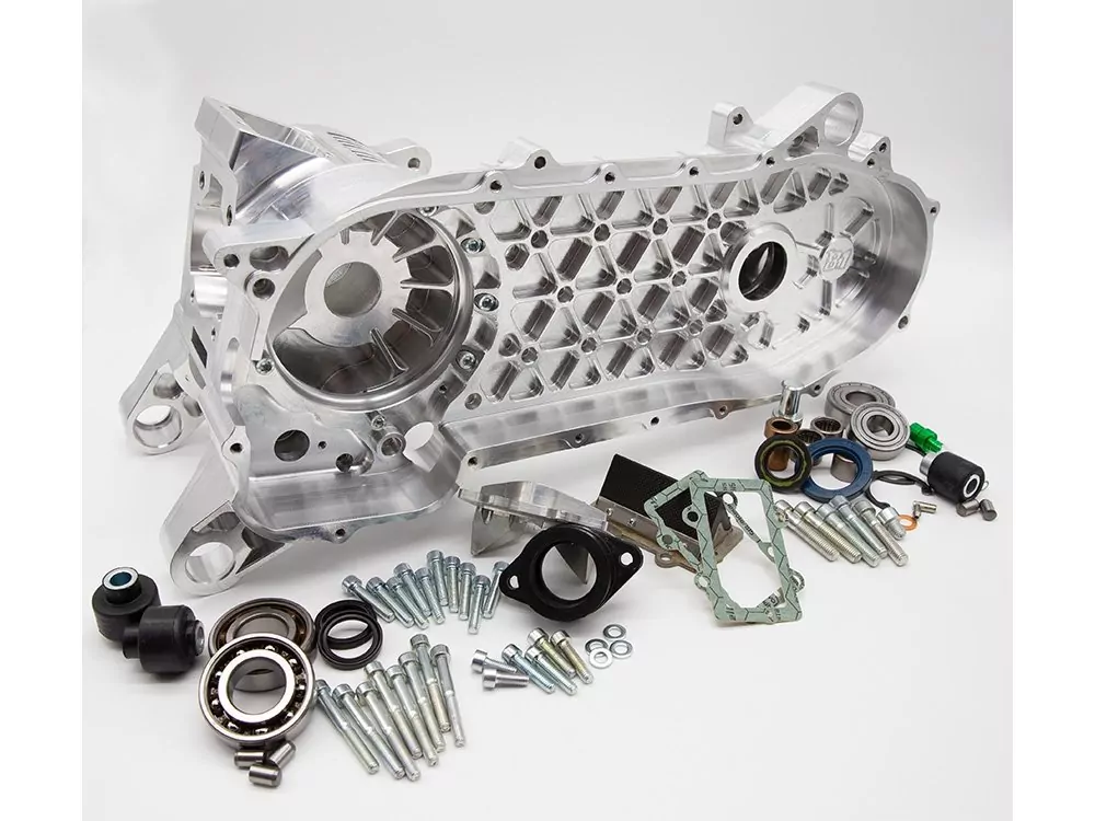 8.1 Motorgehäuse Gilera Runner 180 Außengelagert, Vergaservariante bis 30mm – Bild 2