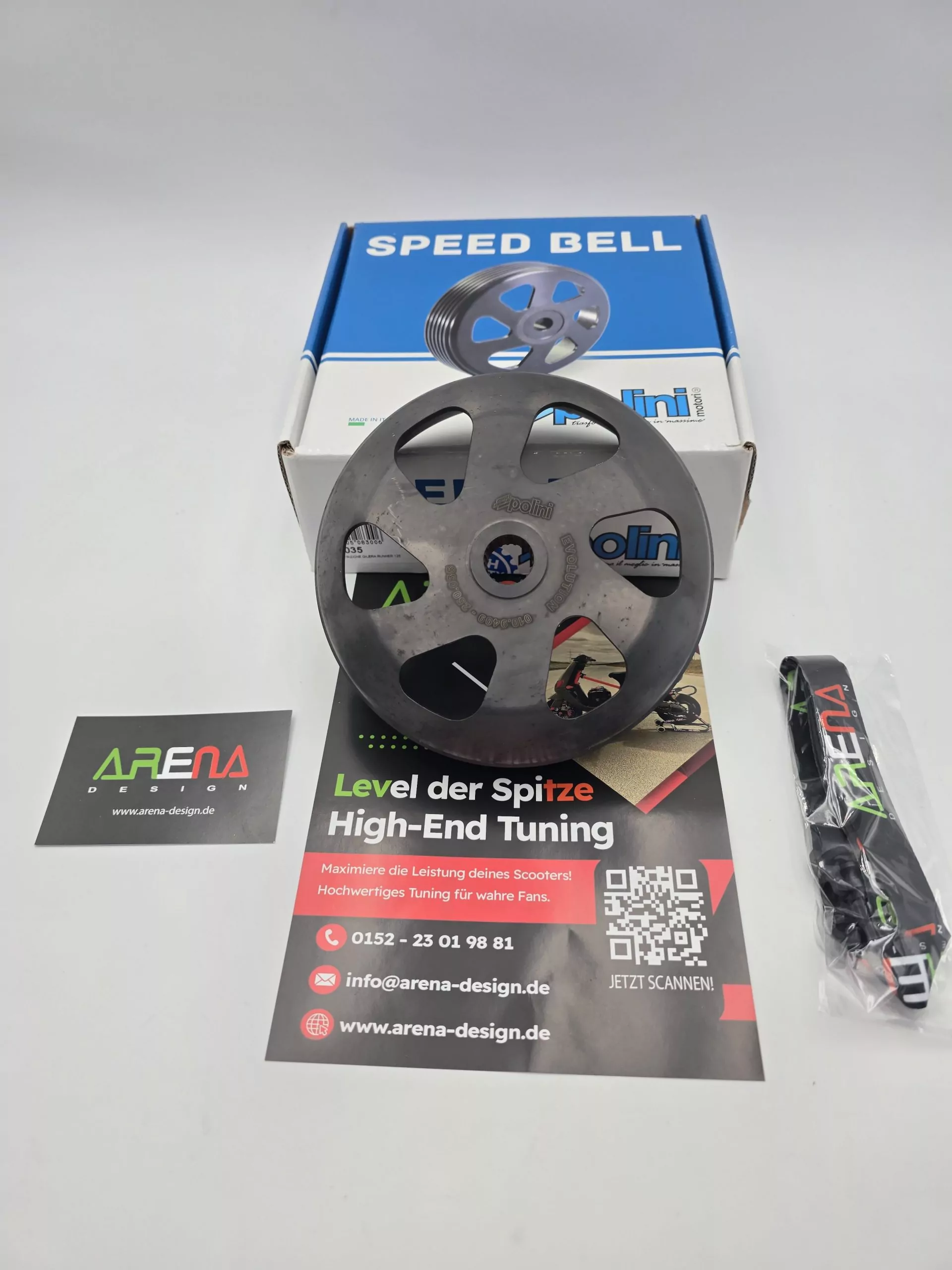 Piaggio & Gilera 125 150 180 2T Kupplungsglocke POLINI Evolution