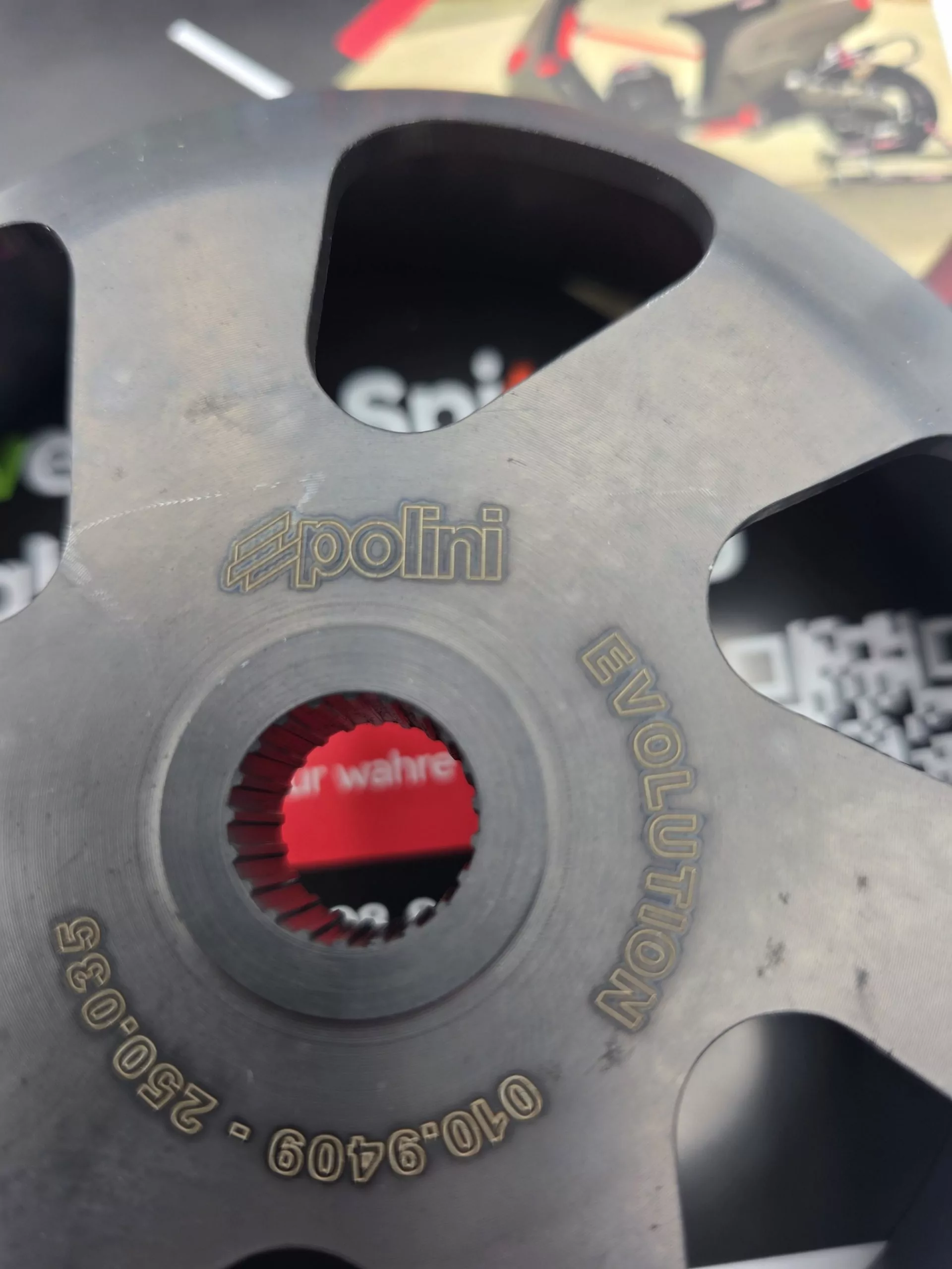 Piaggio & Gilera 125 150 180 2T Kupplungsglocke POLINI Evolution – Bild 4