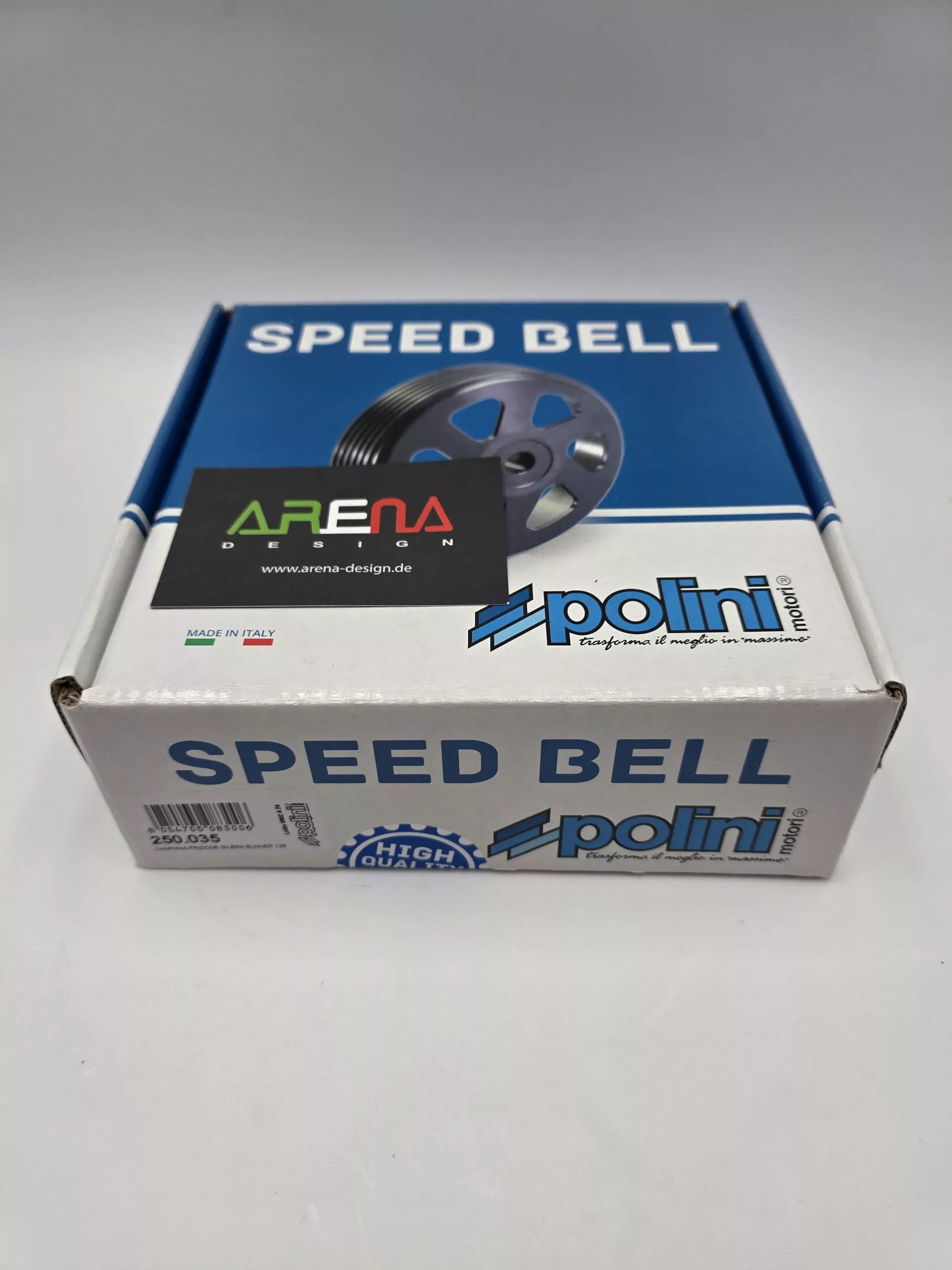 Piaggio & Gilera 125 150 180 2T Kupplungsglocke POLINI Evolution – Bild 3