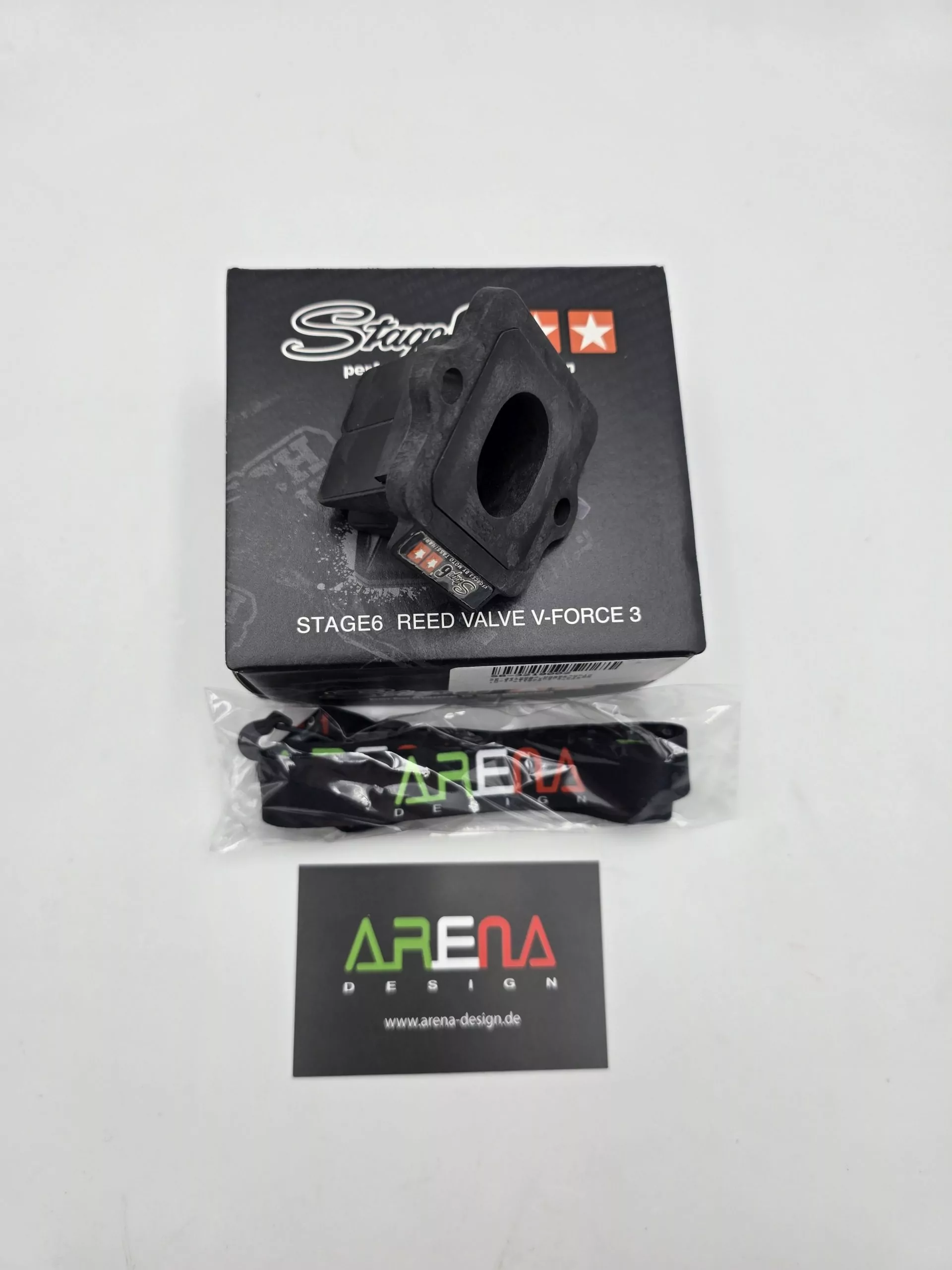 S6-3219002 MEMBRANBLOCK Stage6 Vforce3 für Piaggio & Gilera 50cc 125cc 150cc 180cc 2TAprilia SR125 2T, Italjet Dragster 180