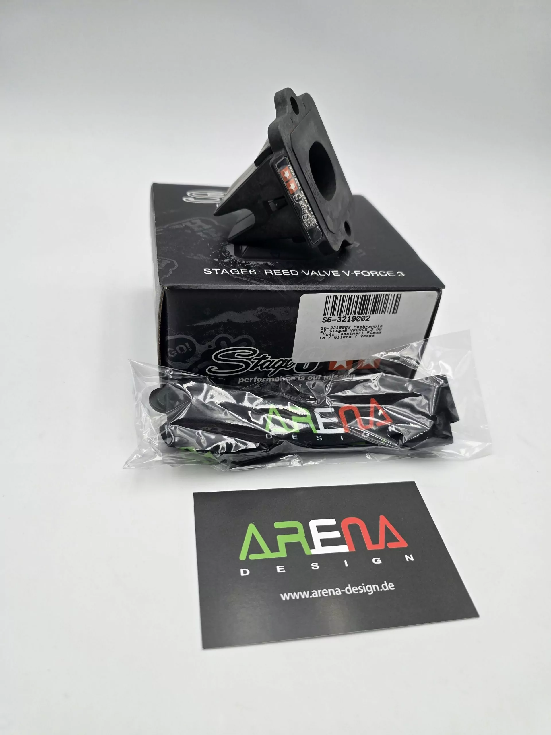 S6-3219002 MEMBRANBLOCK Stage6 Vforce3 für Piaggio & Gilera 50cc 125cc 150cc 180cc 2TAprilia SR125 2T, Italjet Dragster 180 – Bild 2