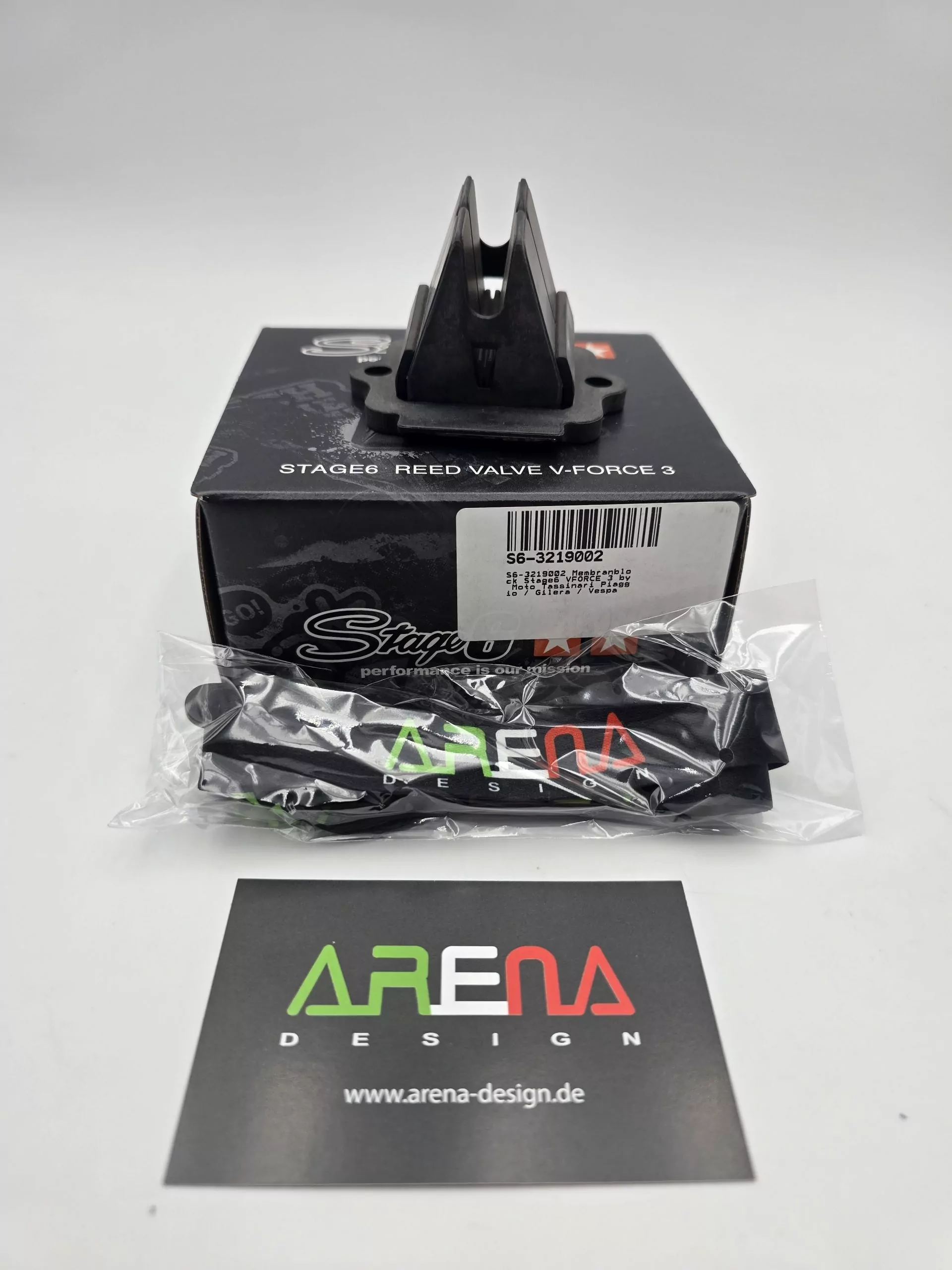 S6-3219002 MEMBRANBLOCK Stage6 Vforce3 für Piaggio & Gilera 50cc 125cc 150cc 180cc 2TAprilia SR125 2T, Italjet Dragster 180 – Bild 5