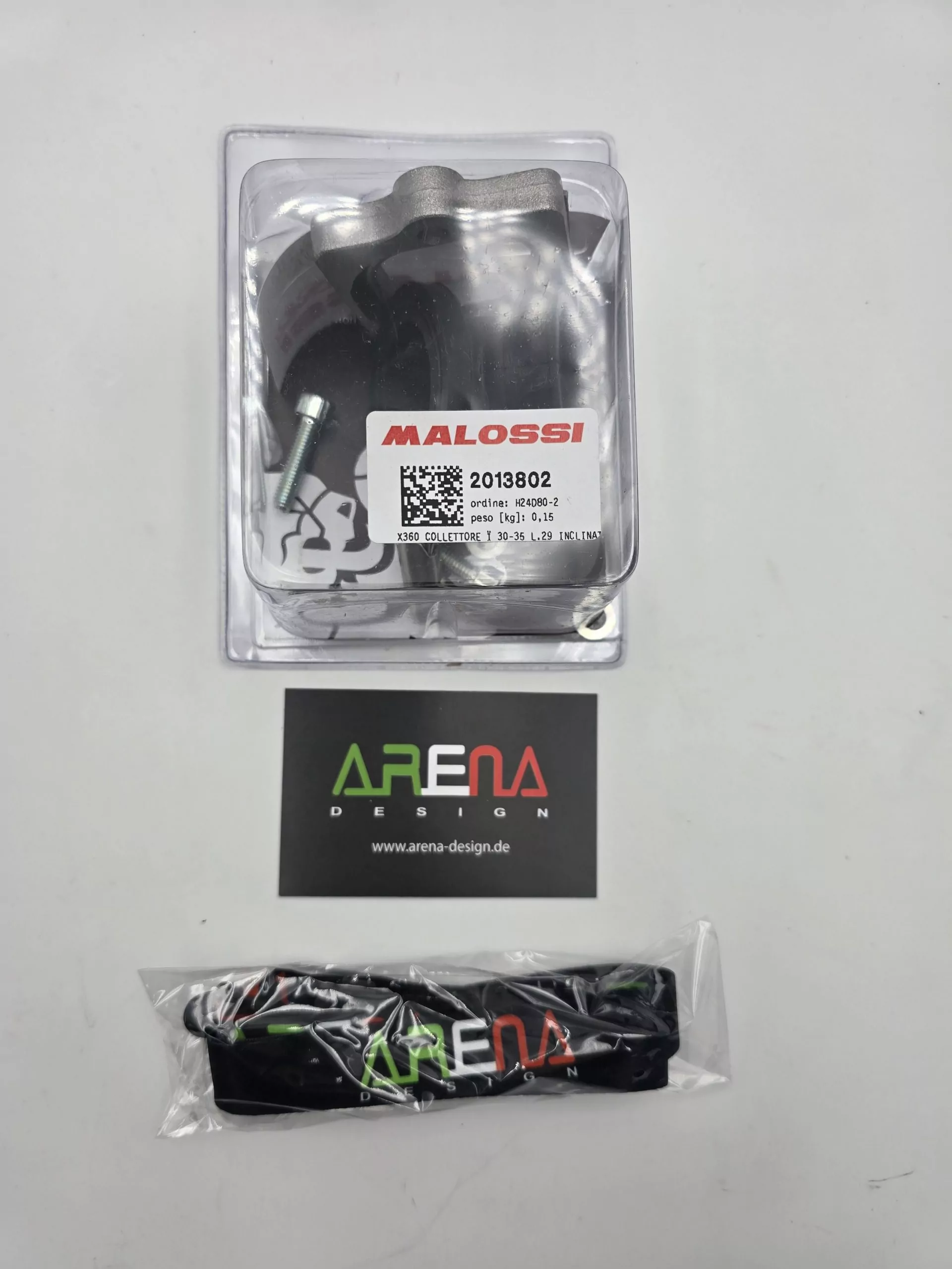 Ansaugstutzen MALOSSI MHR X360 für GILERA / PIAGGIO 125 150 180 2T