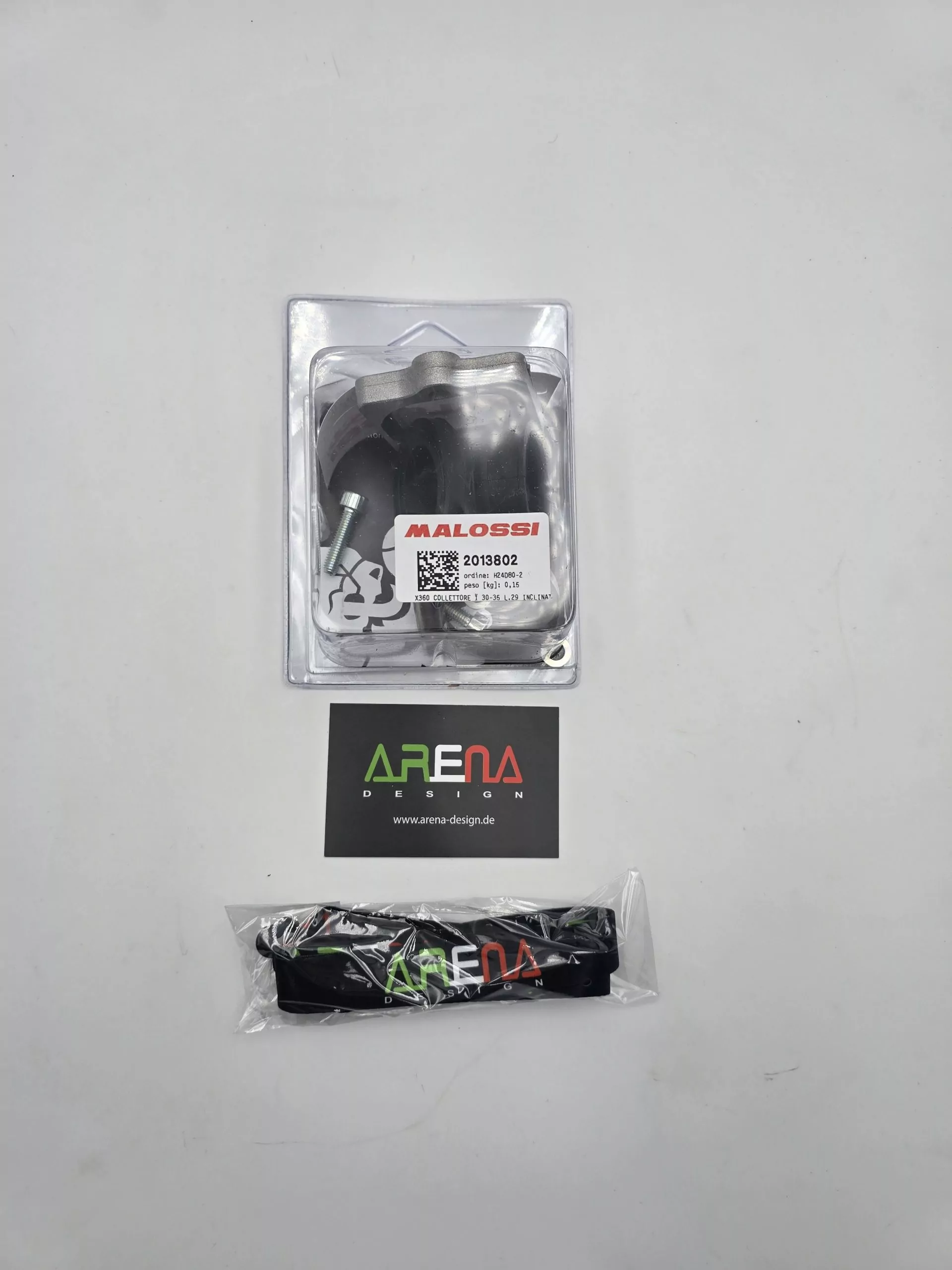 Ansaugstutzen MALOSSI MHR X360 für GILERA / PIAGGIO 125 150 180 2T – Bild 2