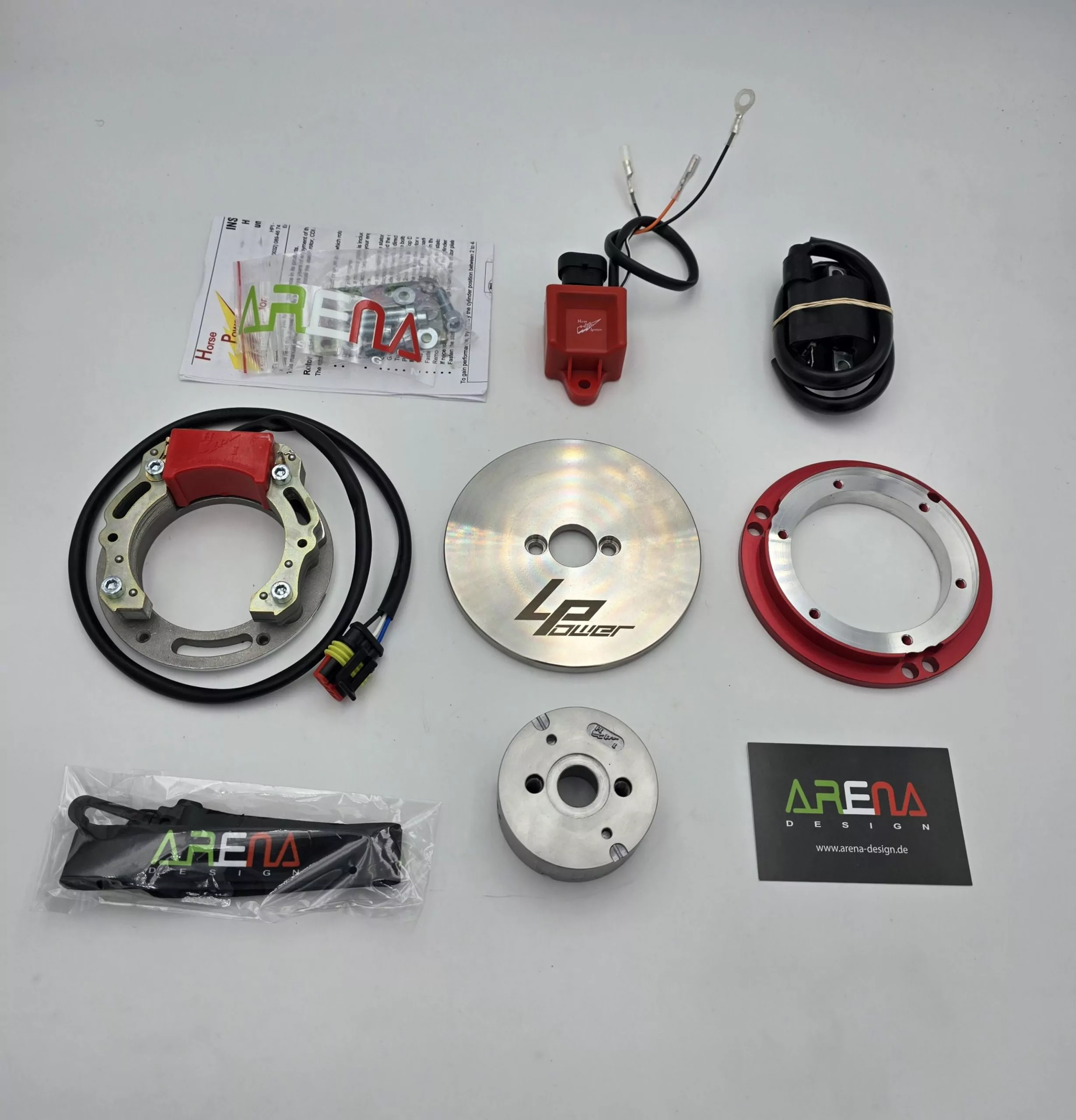 Upgrade LPower / HPI Innenrotorzündung inkl. Gewichtscheibe / Gilera Runner 180