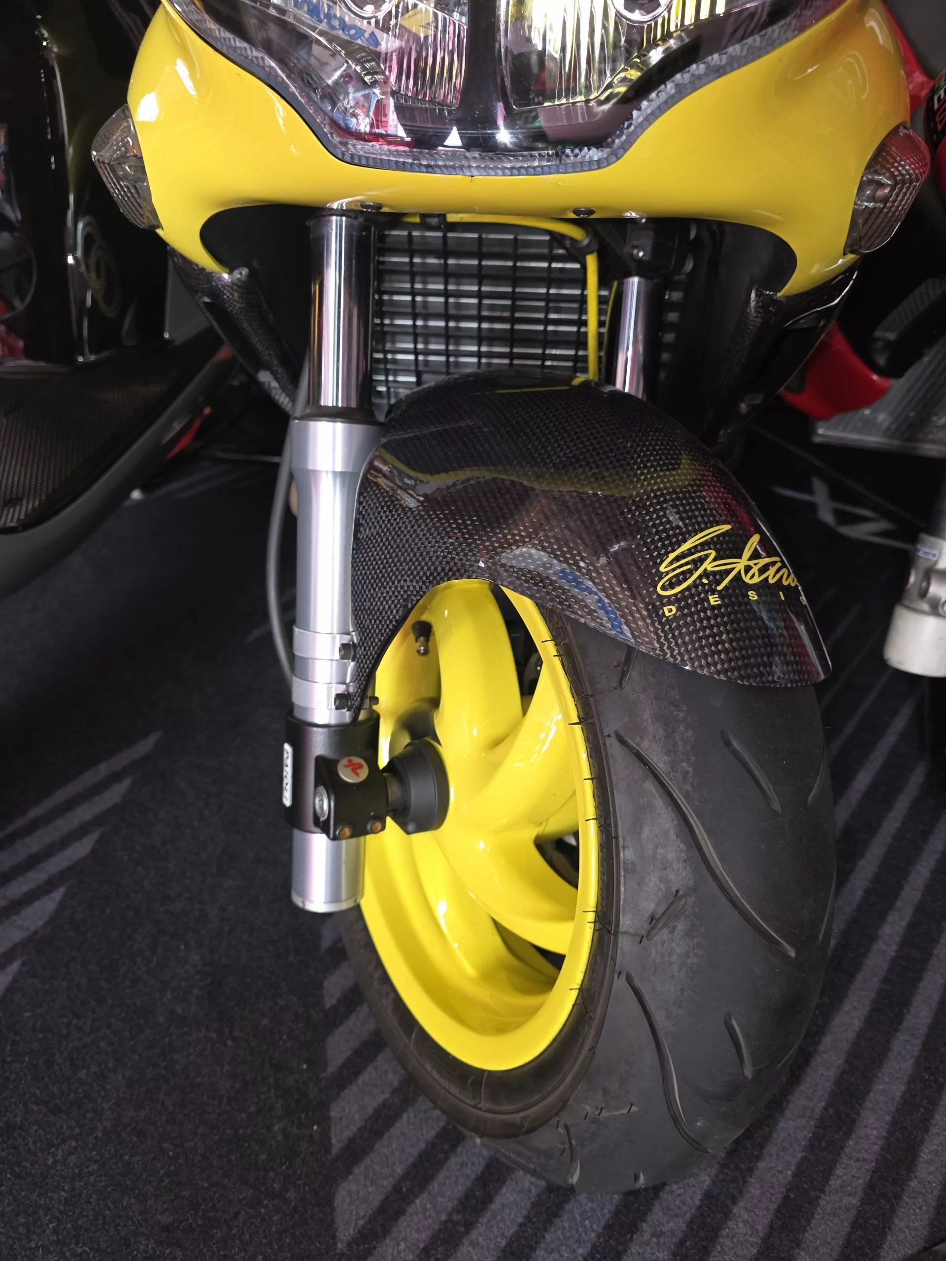 Gilera Runner 125 180 MALOSSI F37R Gabel – Bild 3