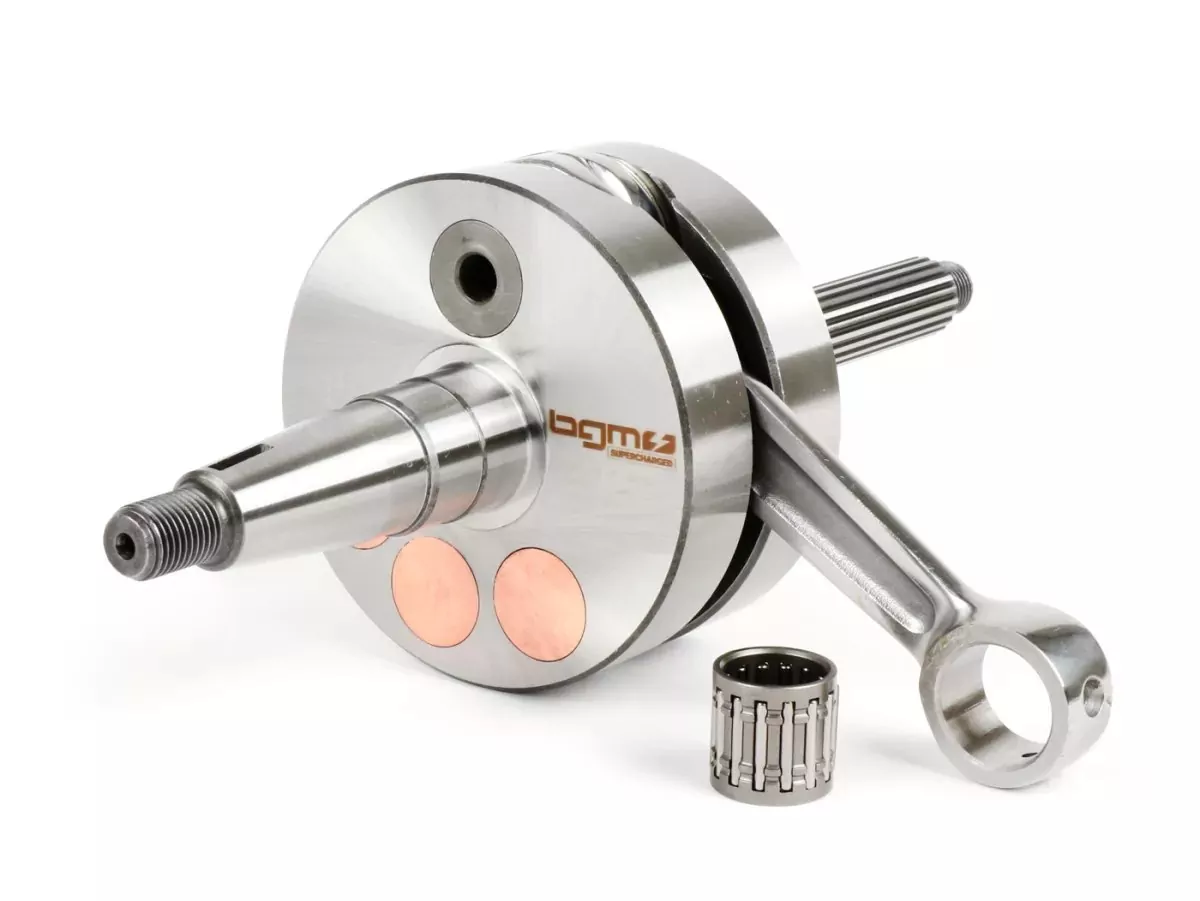 BGM Evolution 2 Langhubkurbelwelle 55/110 Piaggio Maxi 2-Takt - Aprilia SR125, Gilera Runner 125FX, 180FXR, Italjet Dragster 125, 180, Piaggio SKR125, SKR150, TPH125, Skipper125, Skipper150, Hexagon 125