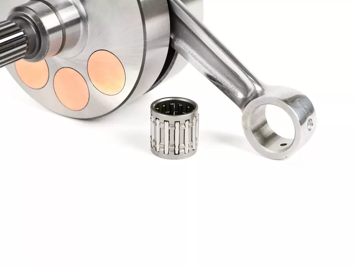 BGM Evolution 2 Langhubkurbelwelle 55/110 Piaggio Maxi 2-Takt - Aprilia SR125, Gilera Runner 125FX, 180FXR, Italjet Dragster 125, 180, Piaggio SKR125, SKR150, TPH125, Skipper125, Skipper150, Hexagon 125 – Bild 5