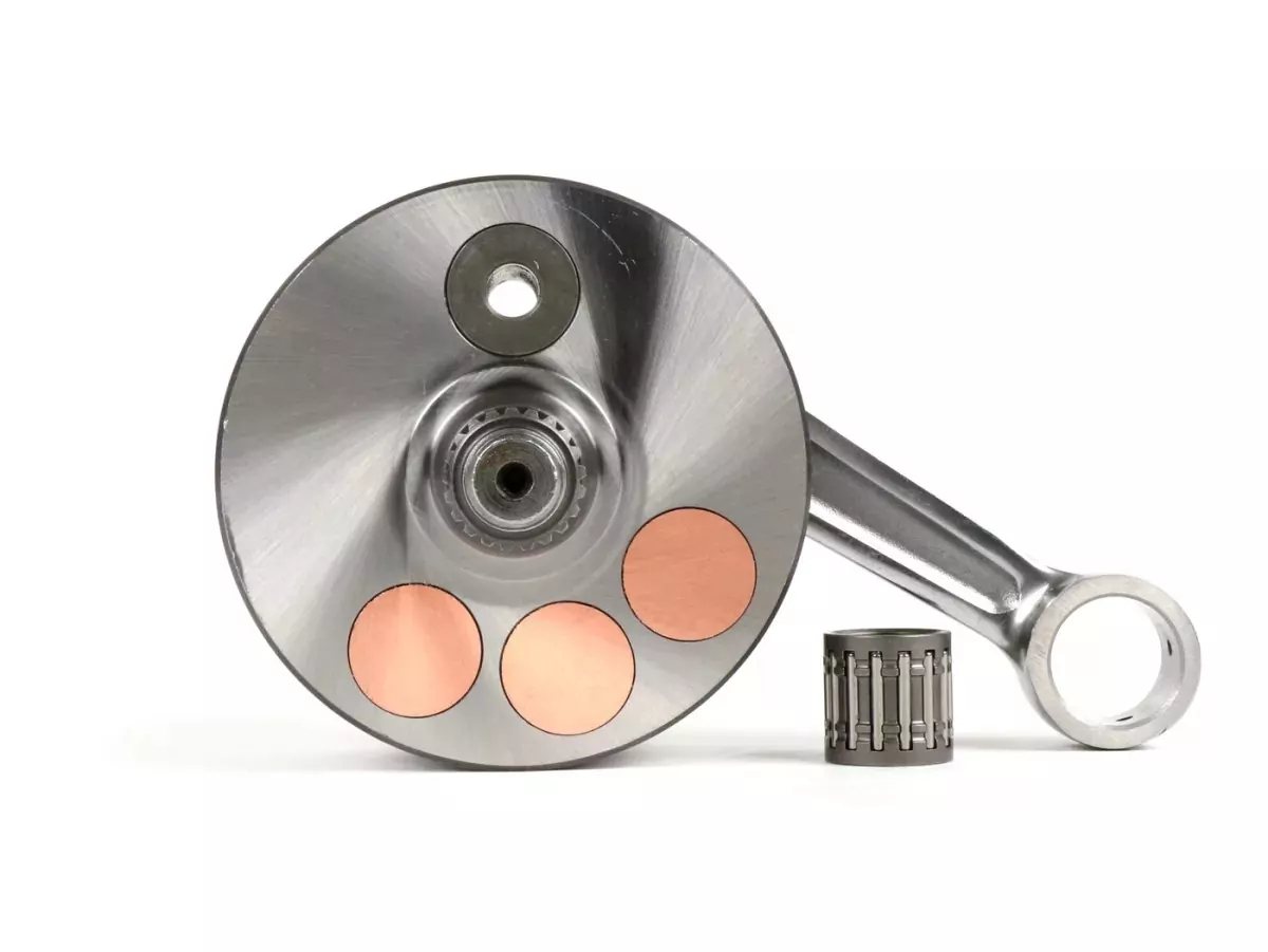 BGM Evolution 2 Langhubkurbelwelle 55/110 Piaggio Maxi 2-Takt - Aprilia SR125, Gilera Runner 125FX, 180FXR, Italjet Dragster 125, 180, Piaggio SKR125, SKR150, TPH125, Skipper125, Skipper150, Hexagon 125 – Bild 3