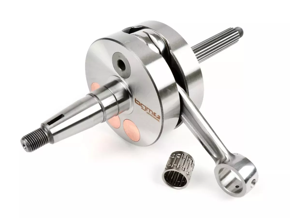 BGM Evolution 2 Langhubkurbelwelle 55/110 Piaggio Maxi 2-Takt - Aprilia SR125, Gilera Runner 125FX, 180FXR, Italjet Dragster 125, 180, Piaggio SKR125, SKR150, TPH125, Skipper125, Skipper150, Hexagon 125 – Bild 4