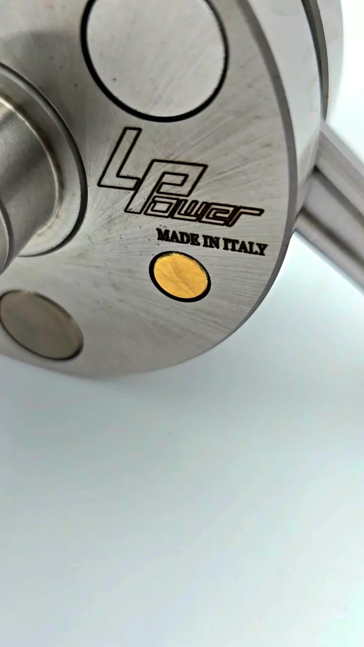 LPower Langhubkurbelwelle 55/110 für alle Piaggio und Gilera 2-Takt Maxi Motoren.