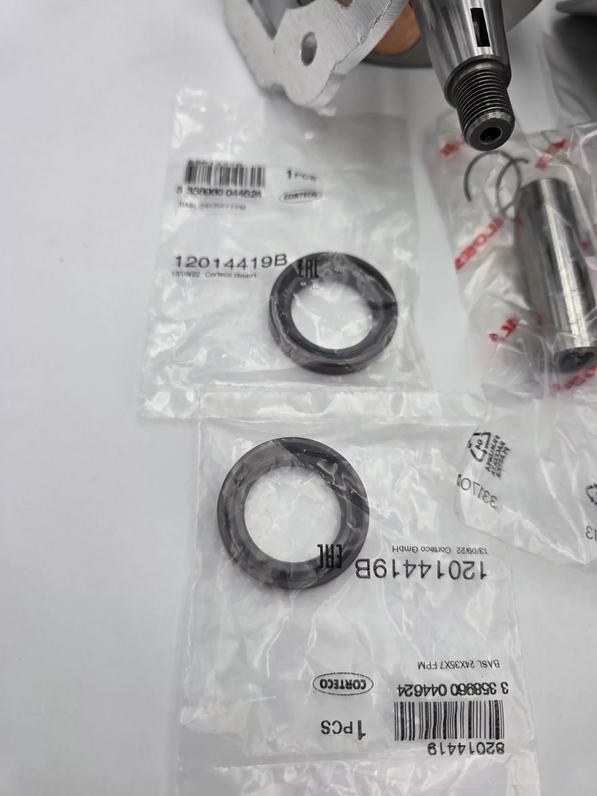 Piaggio SKR 125 ZYLINDER Malossi 172cc AC bearbeitet für SM06 Auspuff + BGM Langhubkurbelwelle 55/110 + Spacer + MODULARKOPF + Piaggio Lager + Corteco Simmerringe + RMS Dichtungsatz – Bild 7