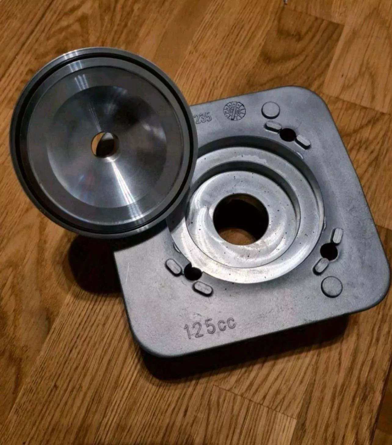 Piaggio SKR 125 ZYLINDER Malossi 172cc AC bearbeitet für SM06 Auspuff + BGM Langhubkurbelwelle 55/110 + Spacer + MODULARKOPF + Piaggio Lager + Corteco Simmerringe + RMS Dichtungsatz – Bild 11