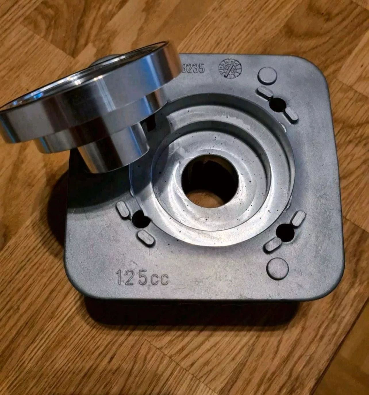 Piaggio SKR 125 ZYLINDER Malossi 172cc AC bearbeitet für SM06 Auspuff + BGM Langhubkurbelwelle 55/110 + Spacer + MODULARKOPF + Piaggio Lager + Corteco Simmerringe + RMS Dichtungsatz – Bild 9