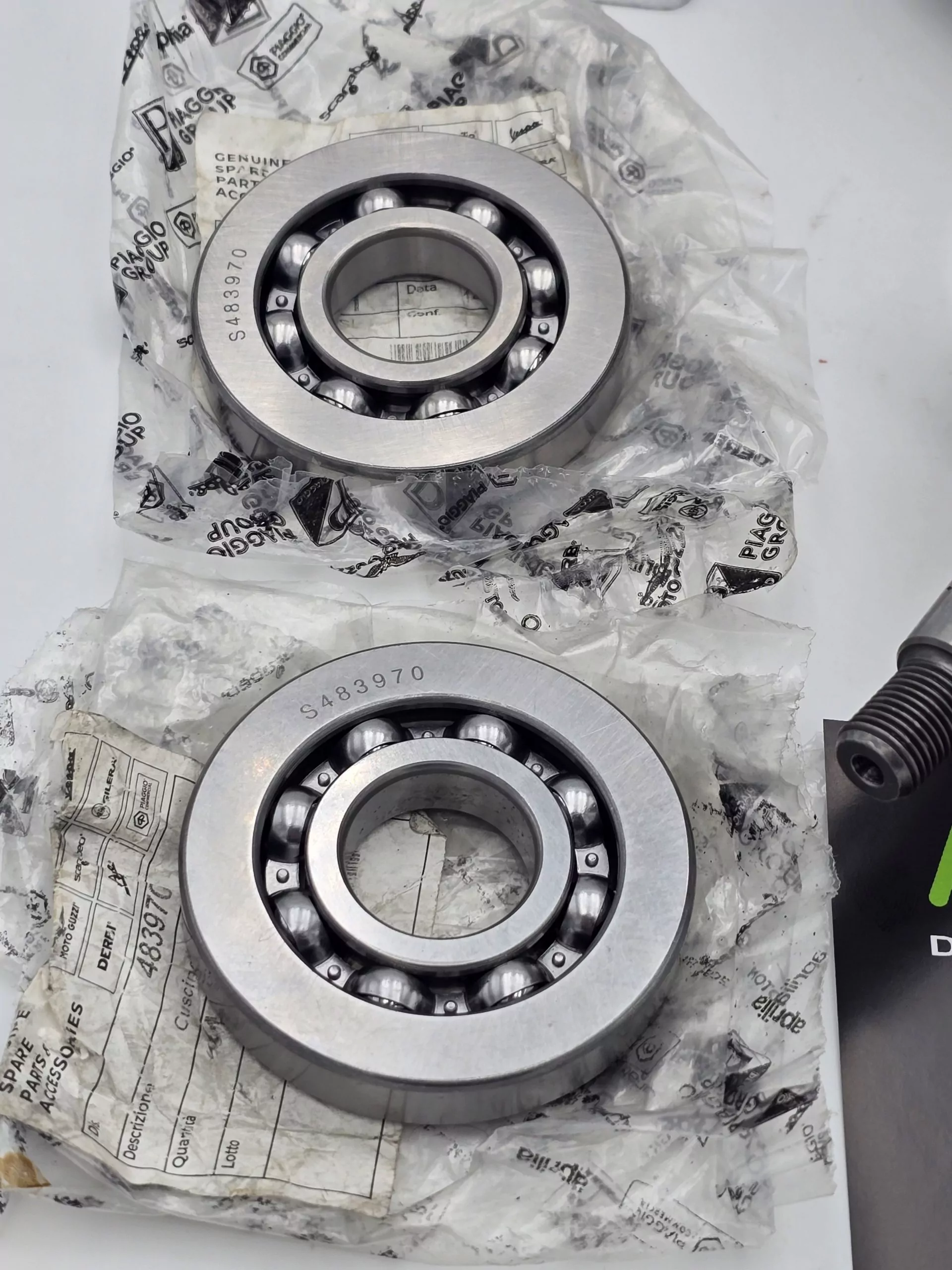 Malossi 172cc SM06 UPGRADEKIT inkl. BGM LANGHUBKURBELWELLE 55/110, ArenaDesign Racing Kopf, Piaggio Lager, Corteco Simmerringesatz – Bild 5