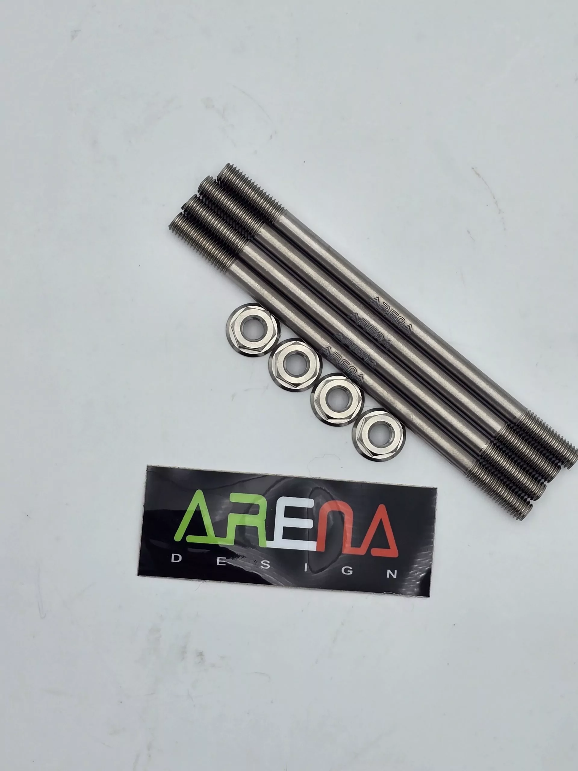 TITAN Stehbolzen + Müttern & Graphitfett | 55/110 Kurbelwelle | 2-Takt 180 LC Maxi Motoren