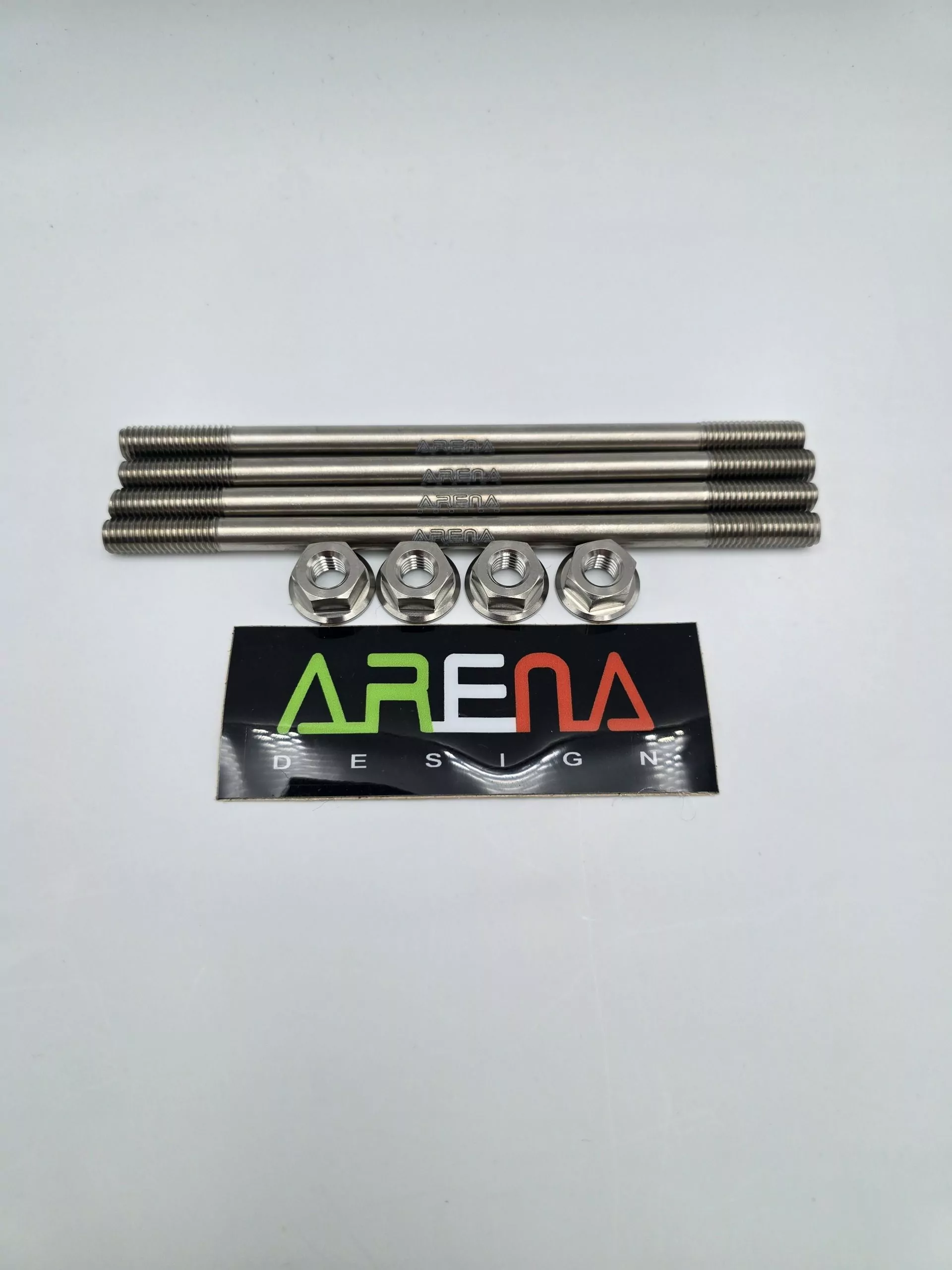 TITAN Stehbolzen + Müttern & Graphitfett | 55/110 Kurbelwelle | 2-Takt 180 LC Maxi Motoren – Bild 3