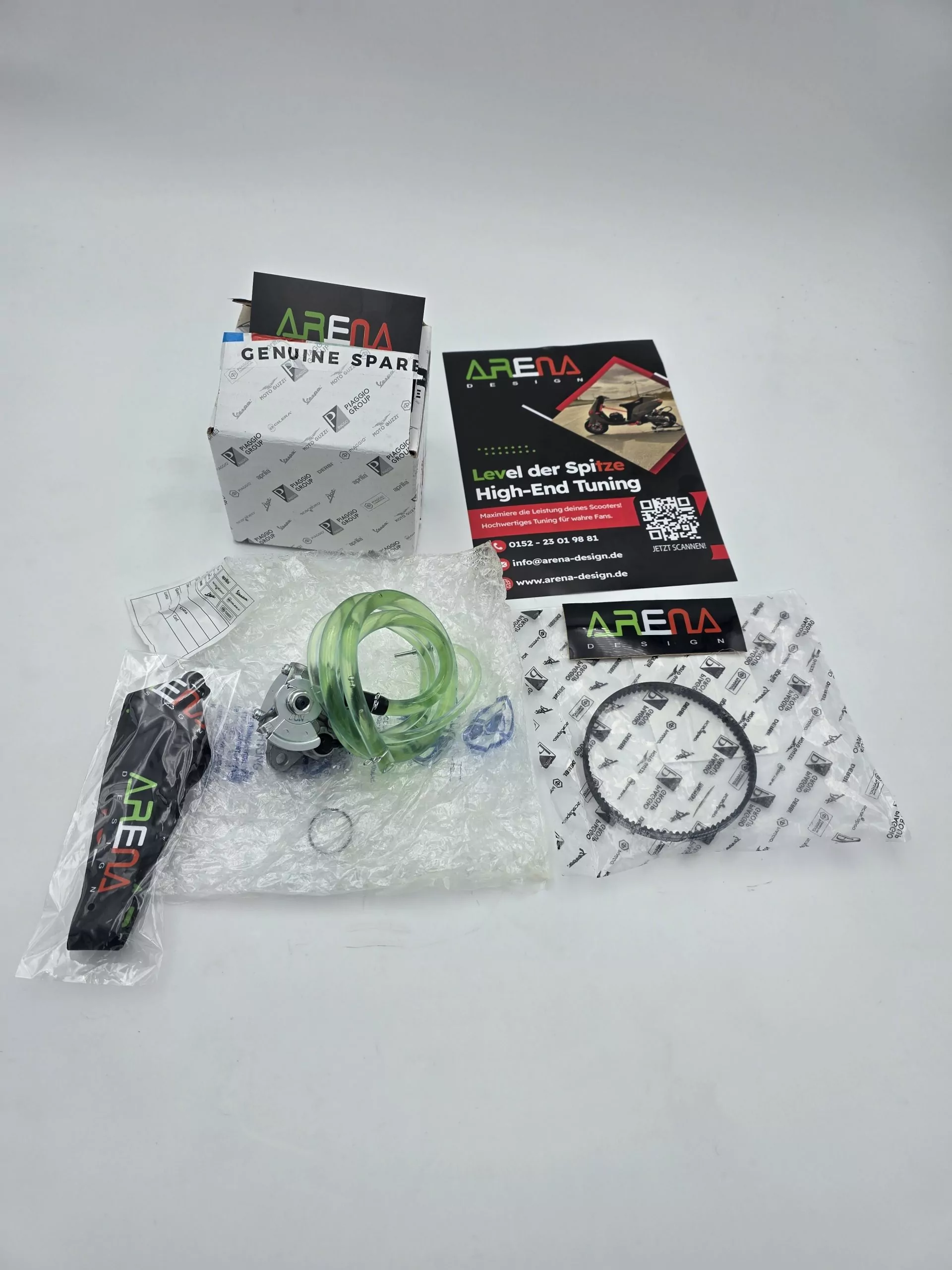 ORIGINAL Piaggio Ölpumpe + Riemen für alle Piaggio & Gilera 125-180 2-Takt Maxiscooter