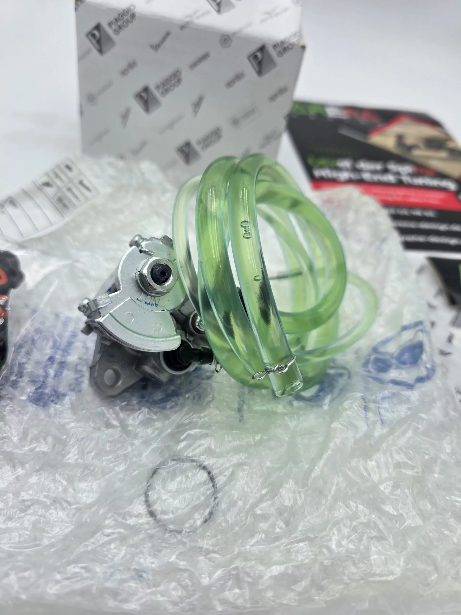 ORIGINAL Piaggio Ölpumpe + Riemen für alle Piaggio & Gilera 125-180 2-Takt Maxiscooter – Bild 3