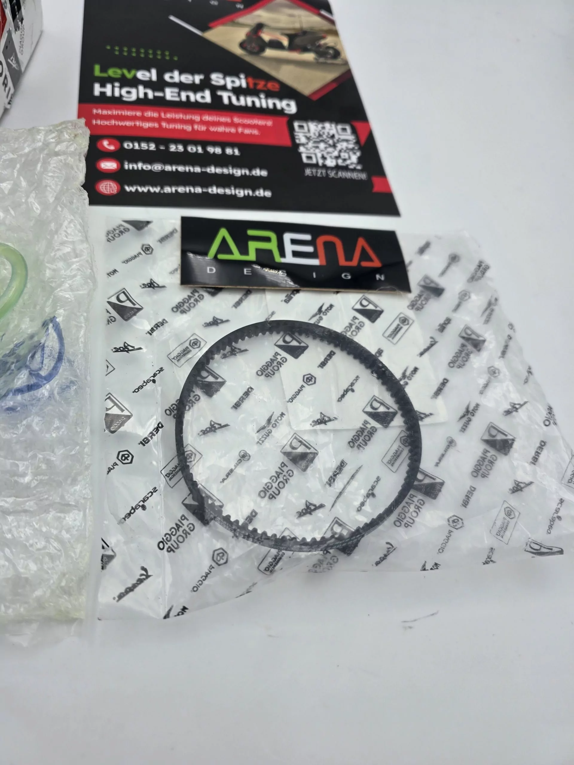 ORIGINAL Piaggio Ölpumpe + Riemen für alle Piaggio & Gilera 125-180 2-Takt Maxiscooter – Bild 5