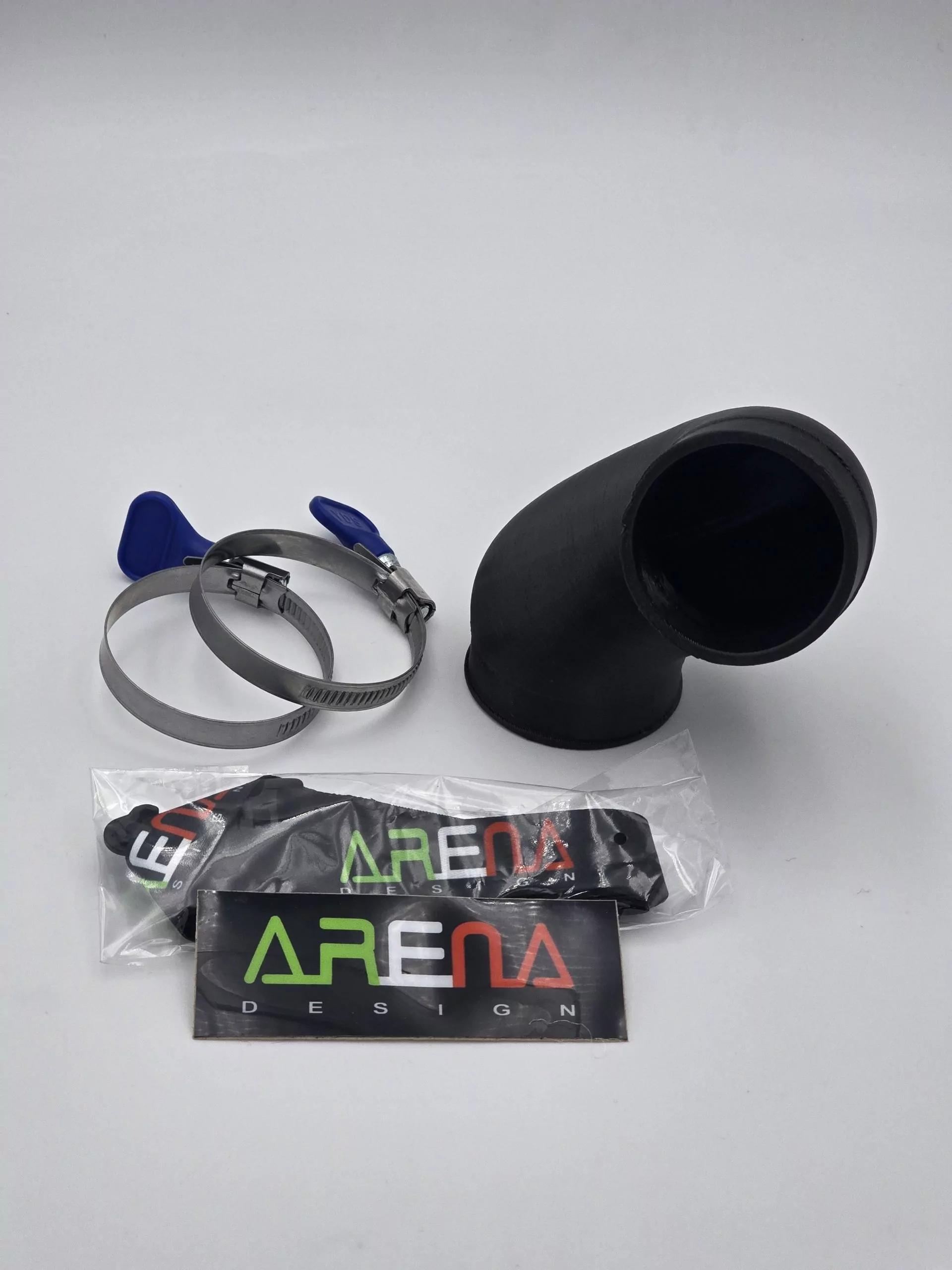 Upgrade Ansaugschlauch für 28 PWK/Dell'orto in Verbindung mit 360° MALOSSI Ansaugstutzen > auf 50mm GEN3 Airbox Upgradekit Gilera Runner 180 – Bild 3