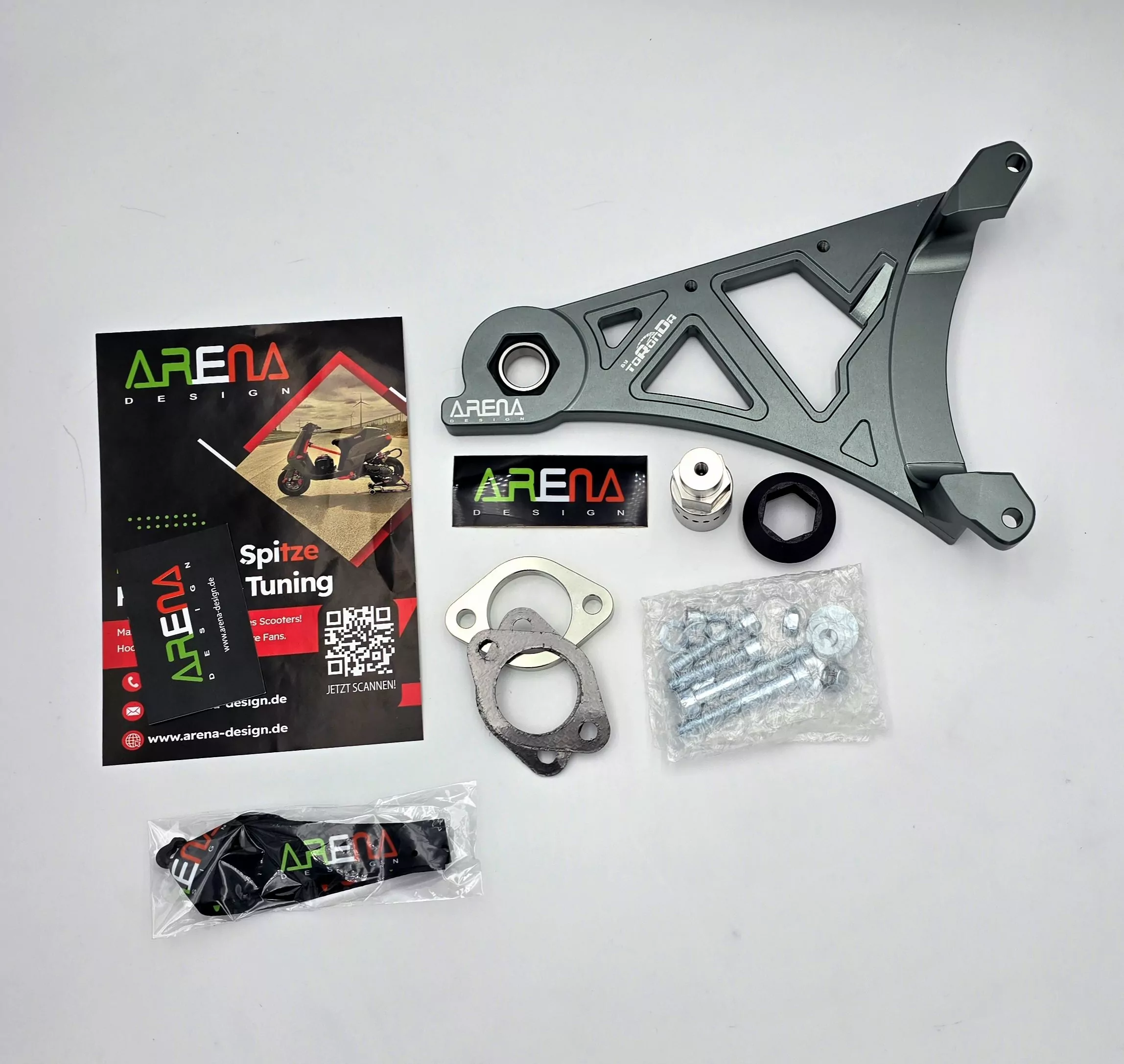 TORONDA ZUSATZSCHWINGE Grey Gilera Runner 125 180 ARENA DESIGN