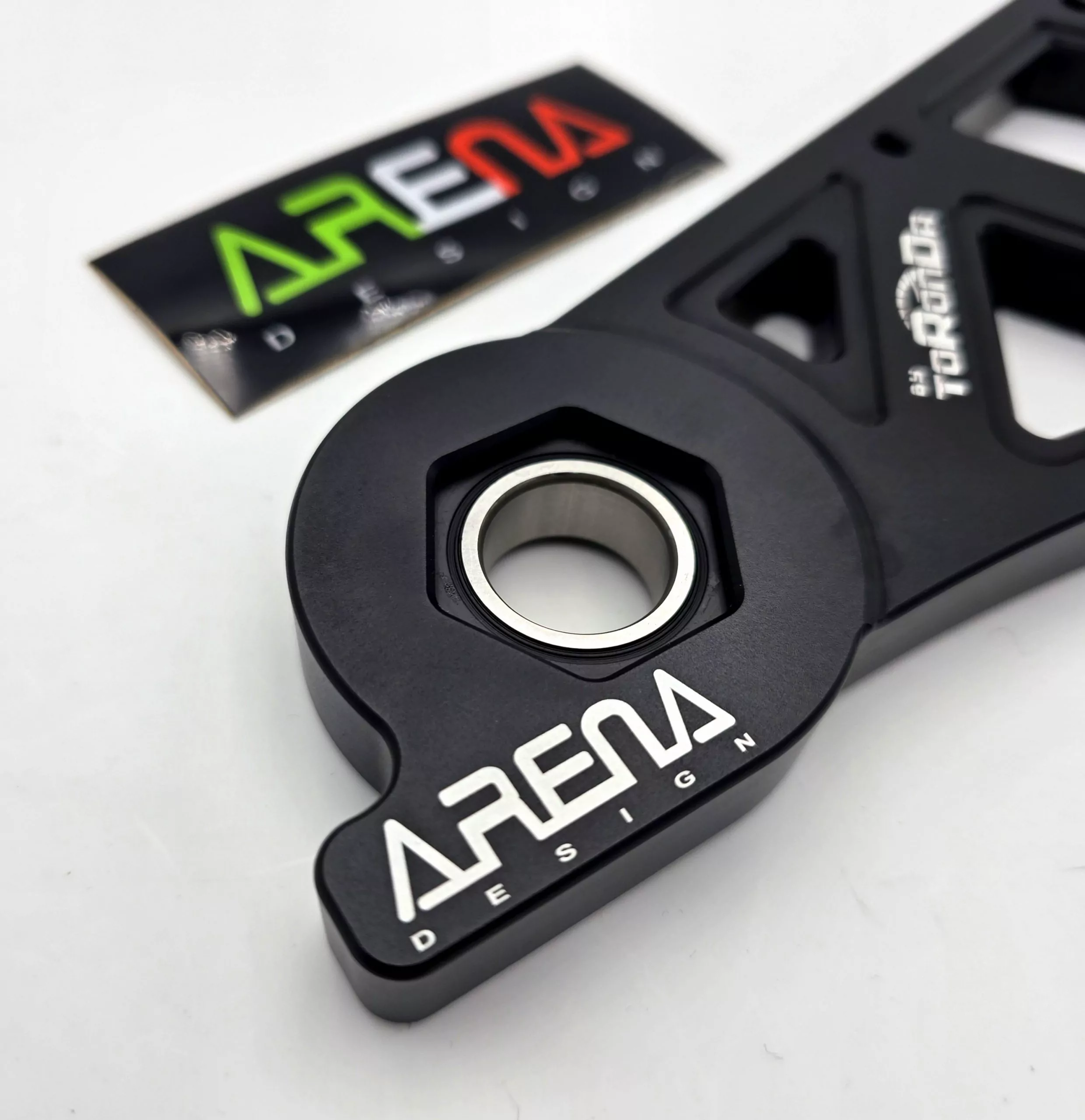 TORONDA ZUSATZSCHWINGE Black GILERA RUNNER 125 180 ARENA DESIGN – Bild 2