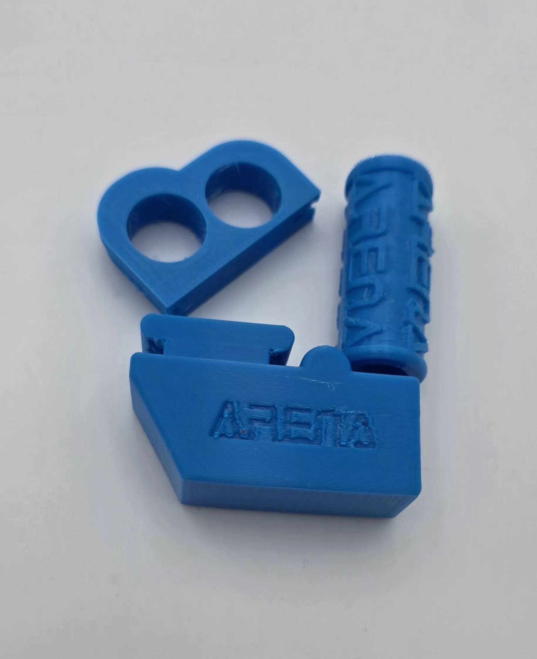 DARK BLUE SET Zündungsdeckelgummi, Kickstartergummi, Hauptständer Anschlaggummi Piaggio & Gilera 125-150-180 2-Takt