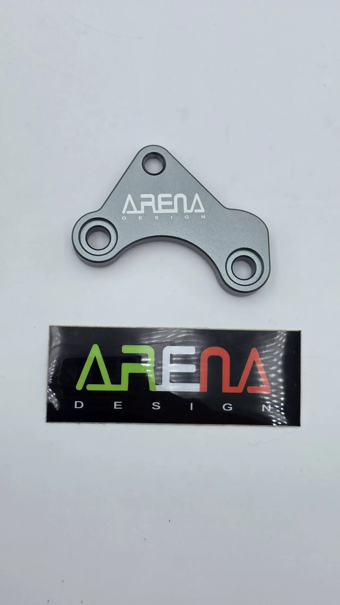 ARENA DESIGN Bremssattelverstärkung GREY / Gilera Runner 180 DD